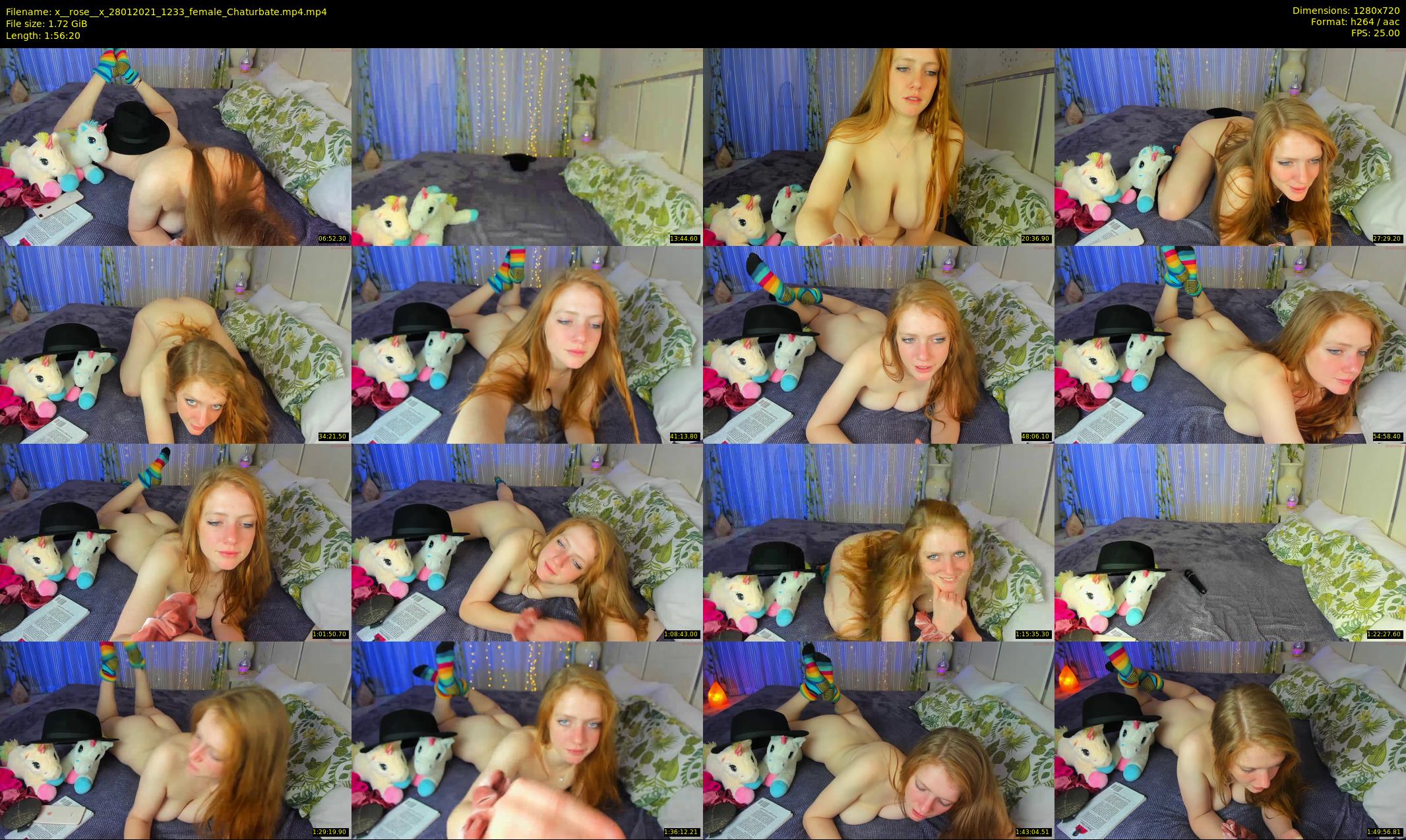 x__rose__x — 117 minute Chaturbate female cam show recording, 720p, Jan 28, 2021