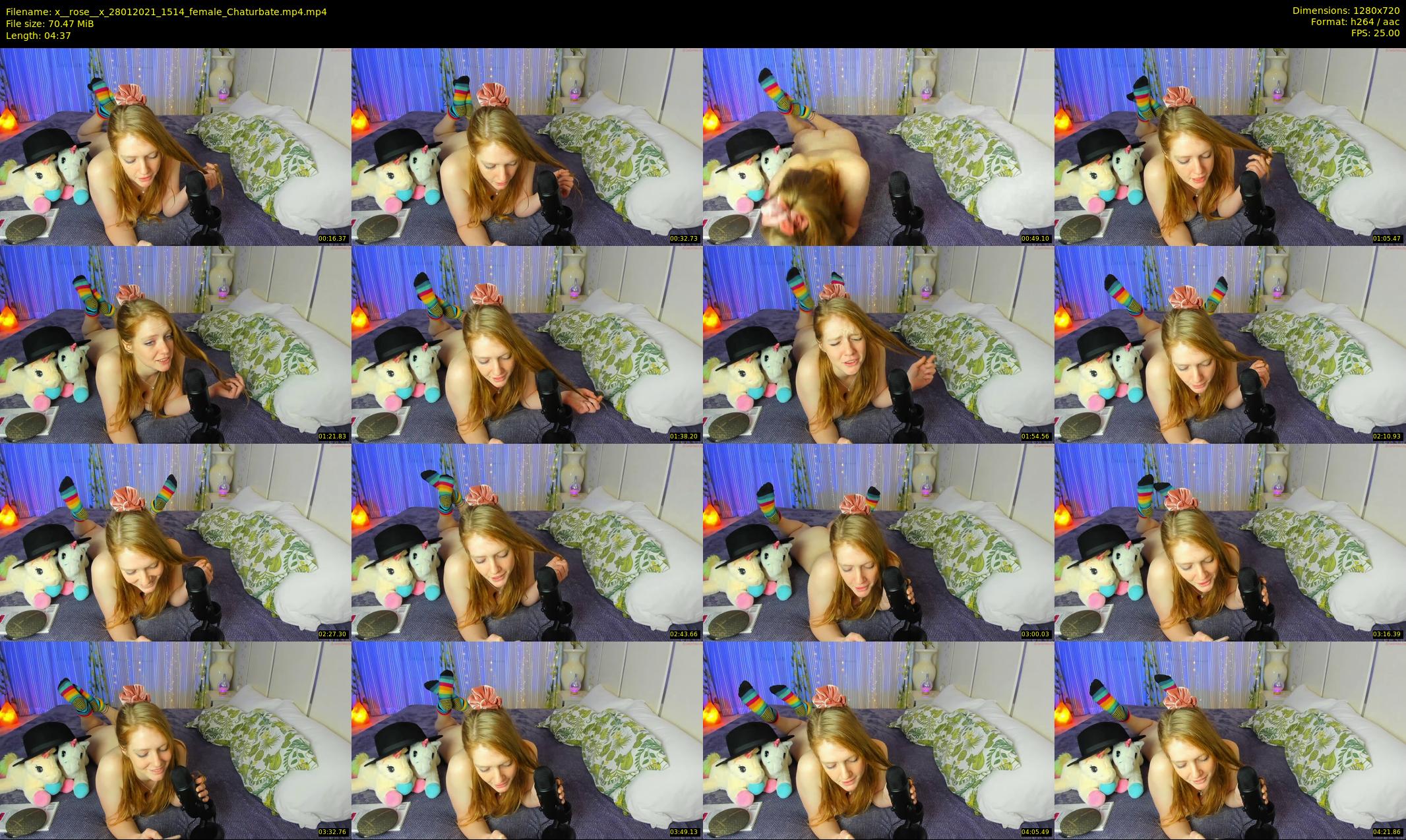 x__rose__x — 5 minute Chaturbate female cam show recording, 720p, Jan 28, 2021