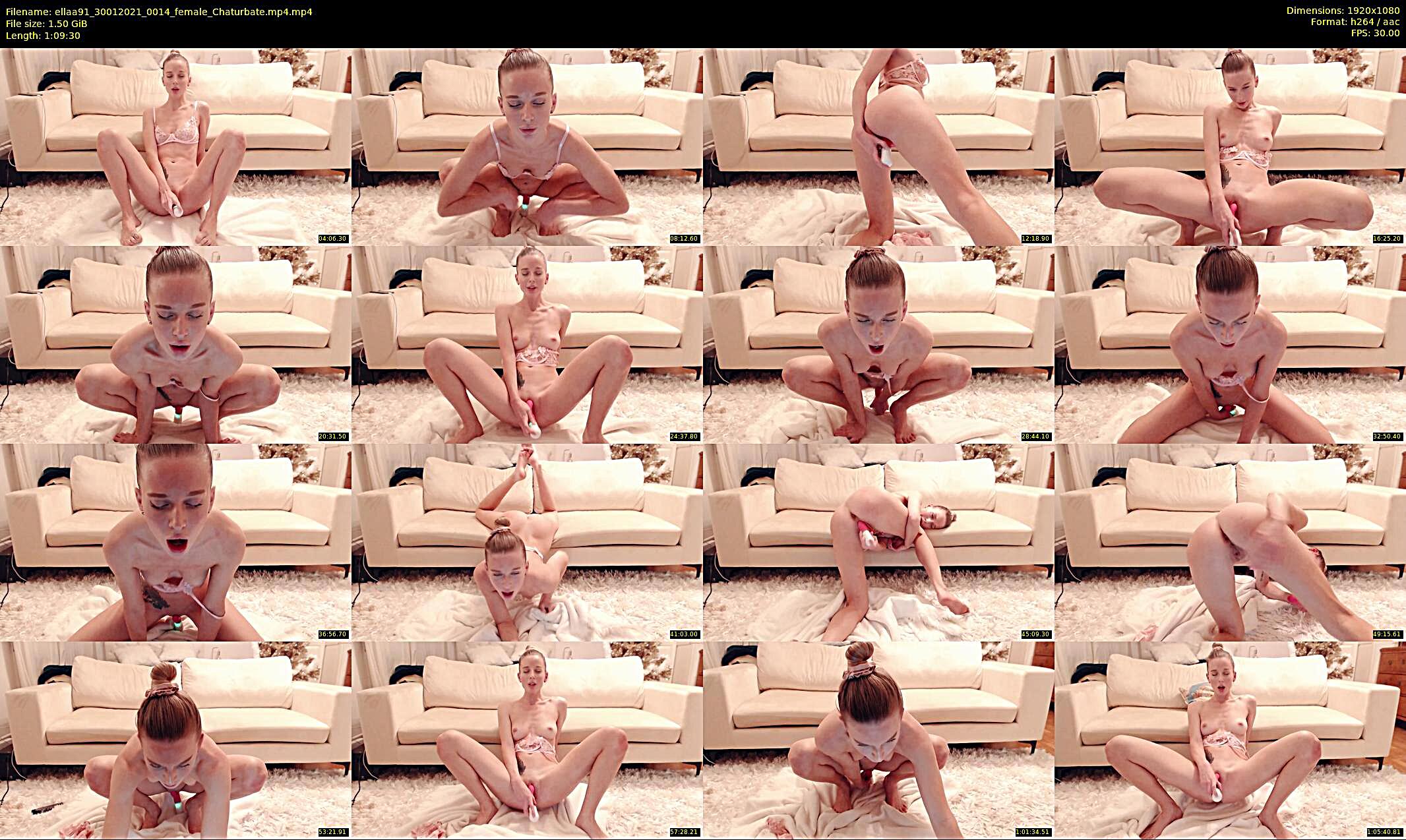 ellaa91 — 70 minute Chaturbate female cam show recording, 1080p, Jan 30, 2021