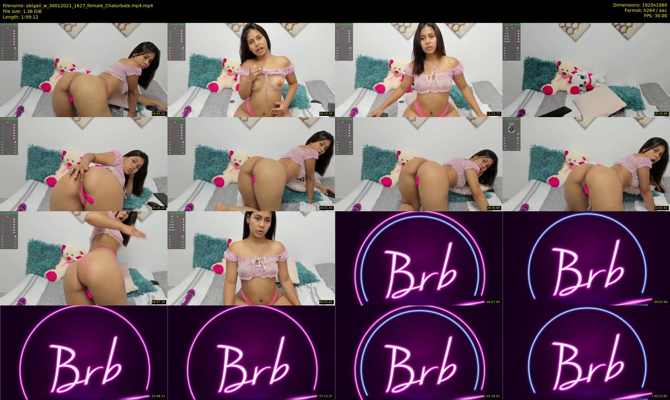 abigail_w — 70 minute Chaturbate female cam show recording, 1080p, Jan 30, 2021