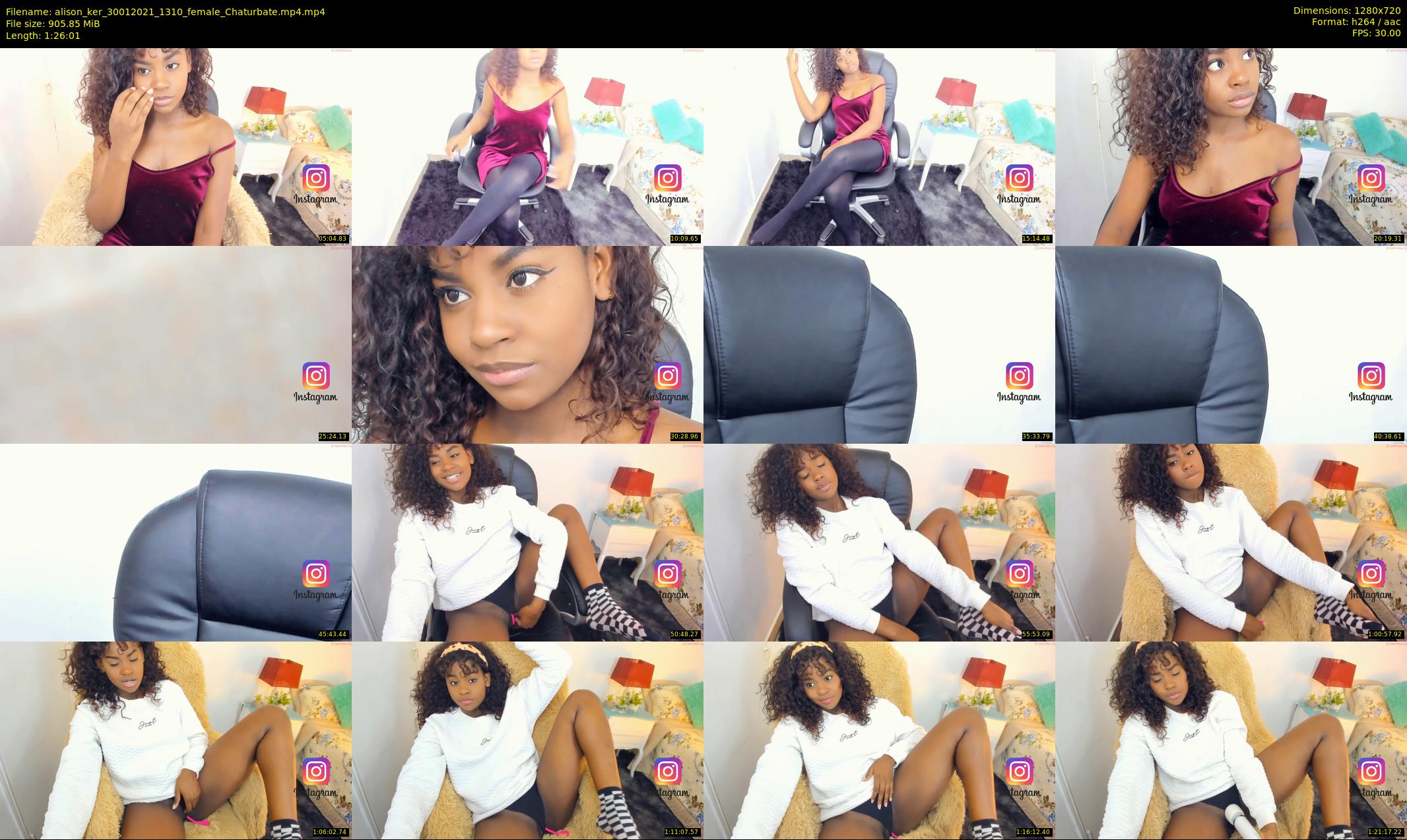 alison_ker — 87 minute Chaturbate female cam show recording, 720p, Jan 30, 2021