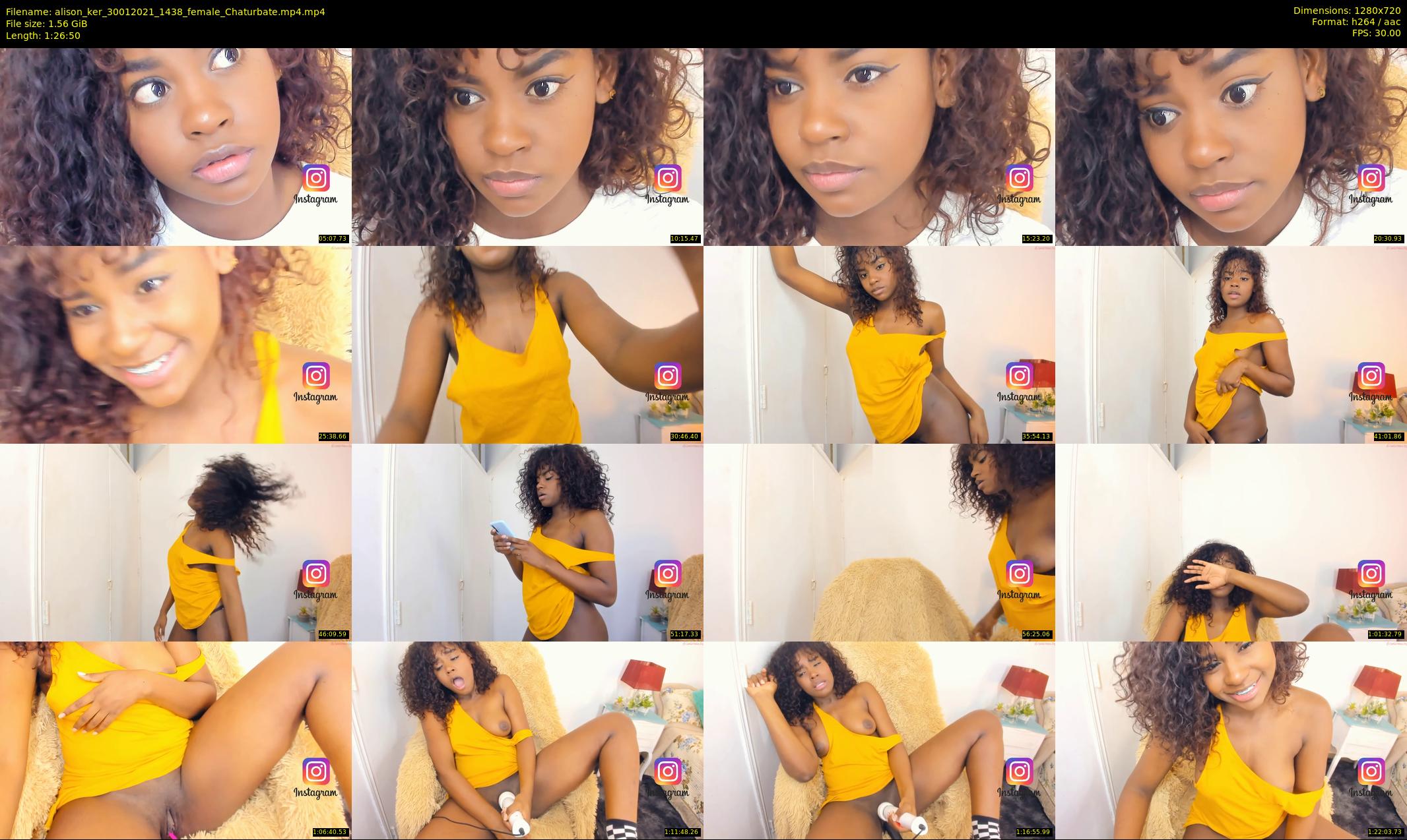 alison_ker — 87 minute Chaturbate female cam show recording, 720p, Jan 30, 2021