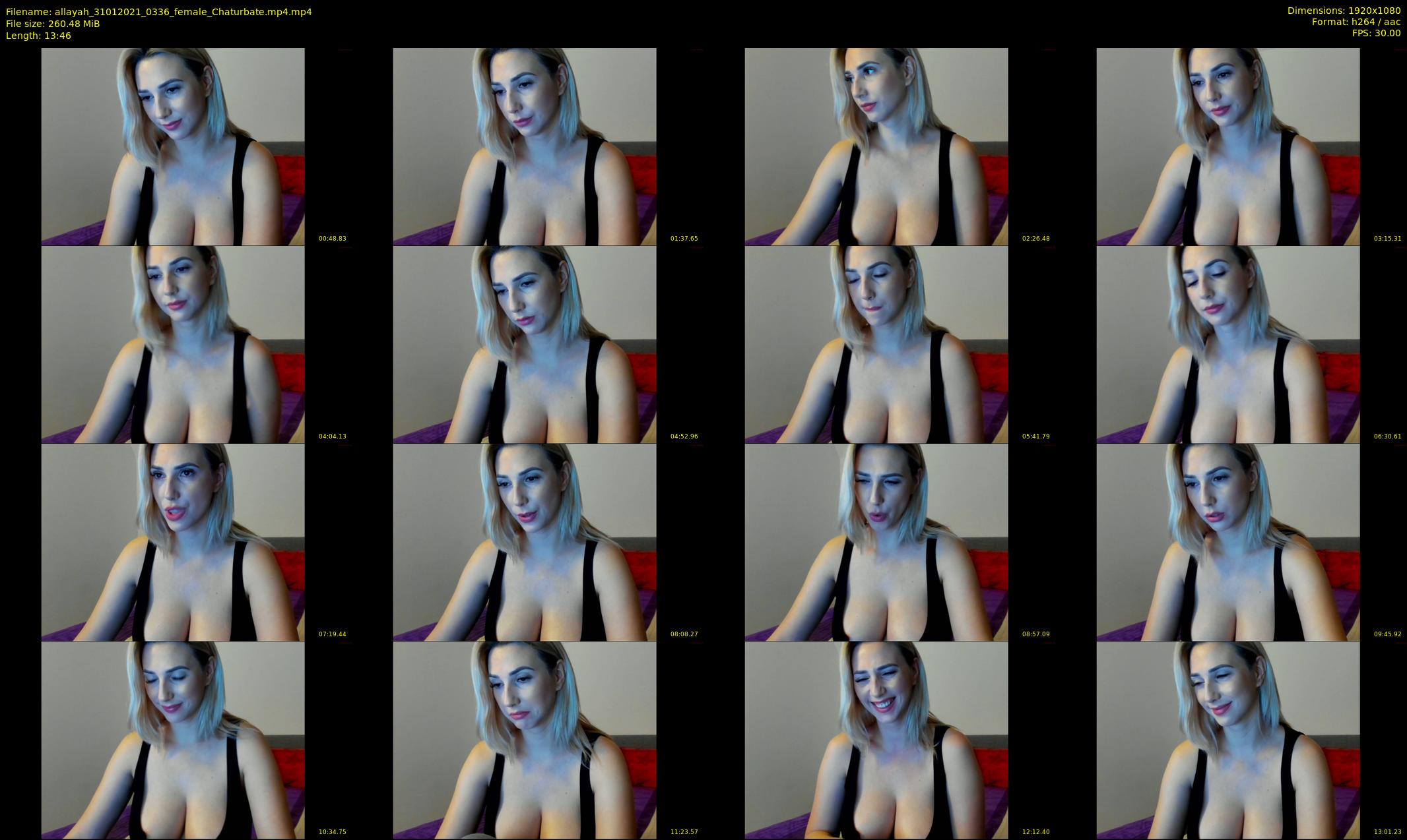 allayah — 14 minute Chaturbate female cam show recording, 1080p, Jan 31, 2021