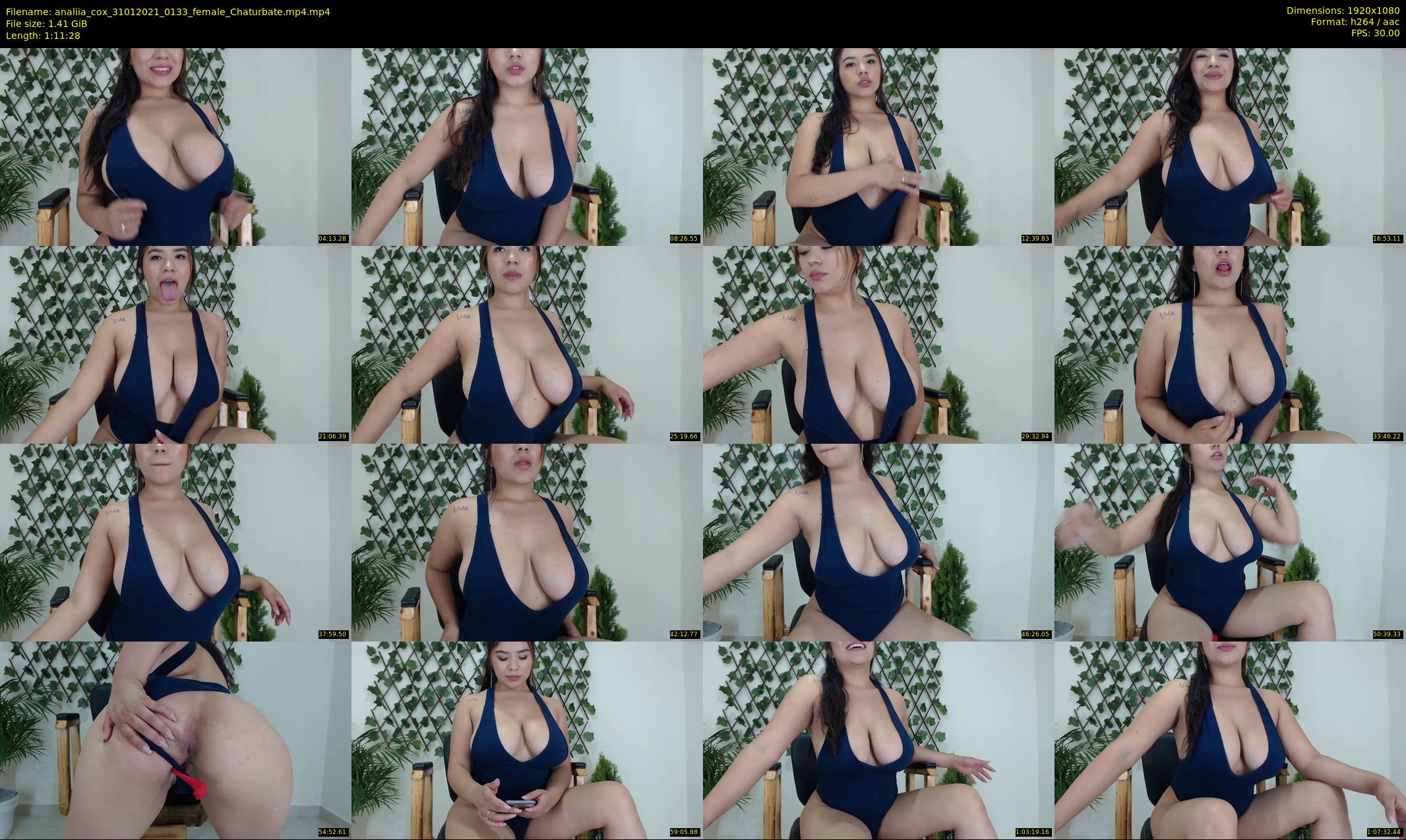analiia_cox — 72 minute Chaturbate female cam show recording, 1080p, Jan 31, 2021