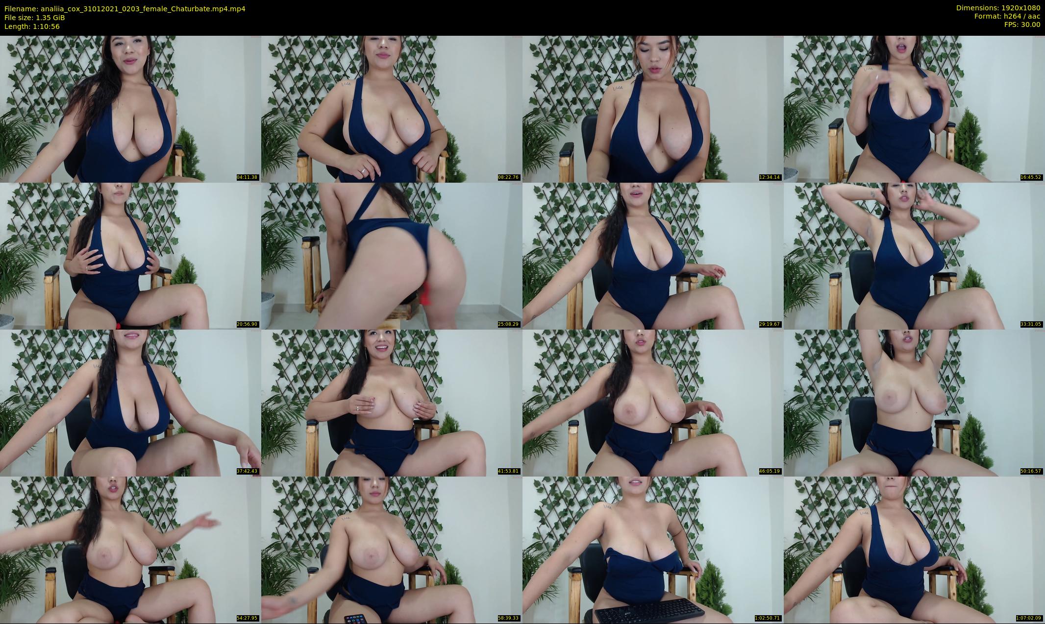 analiia_cox — 71 minute Chaturbate female cam show recording, 1080p, Jan 31, 2021