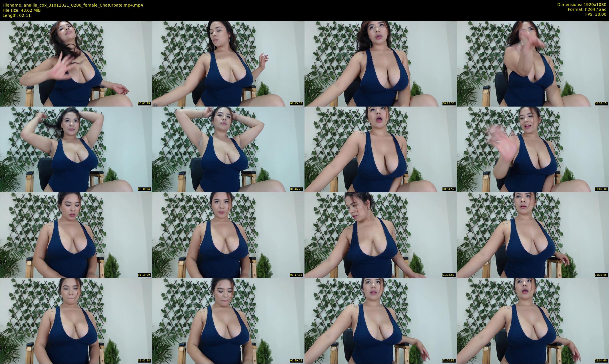 analiia_cox — 3 minute Chaturbate female cam show recording, 1080p, Jan 31, 2021