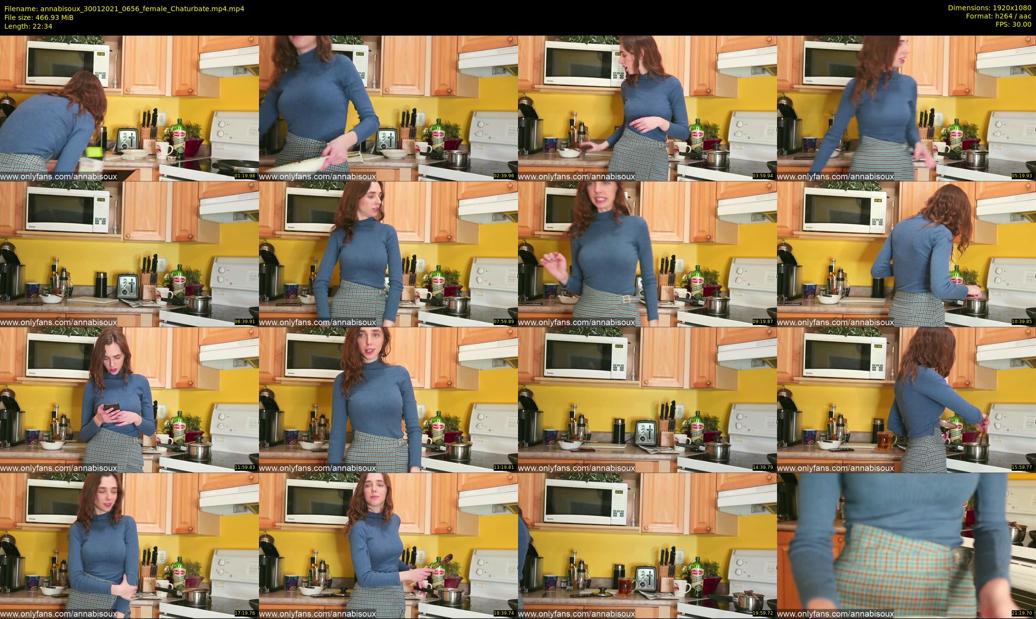 annabisoux — 23 minute Chaturbate female cam show recording, 1080p, Jan 30, 2021