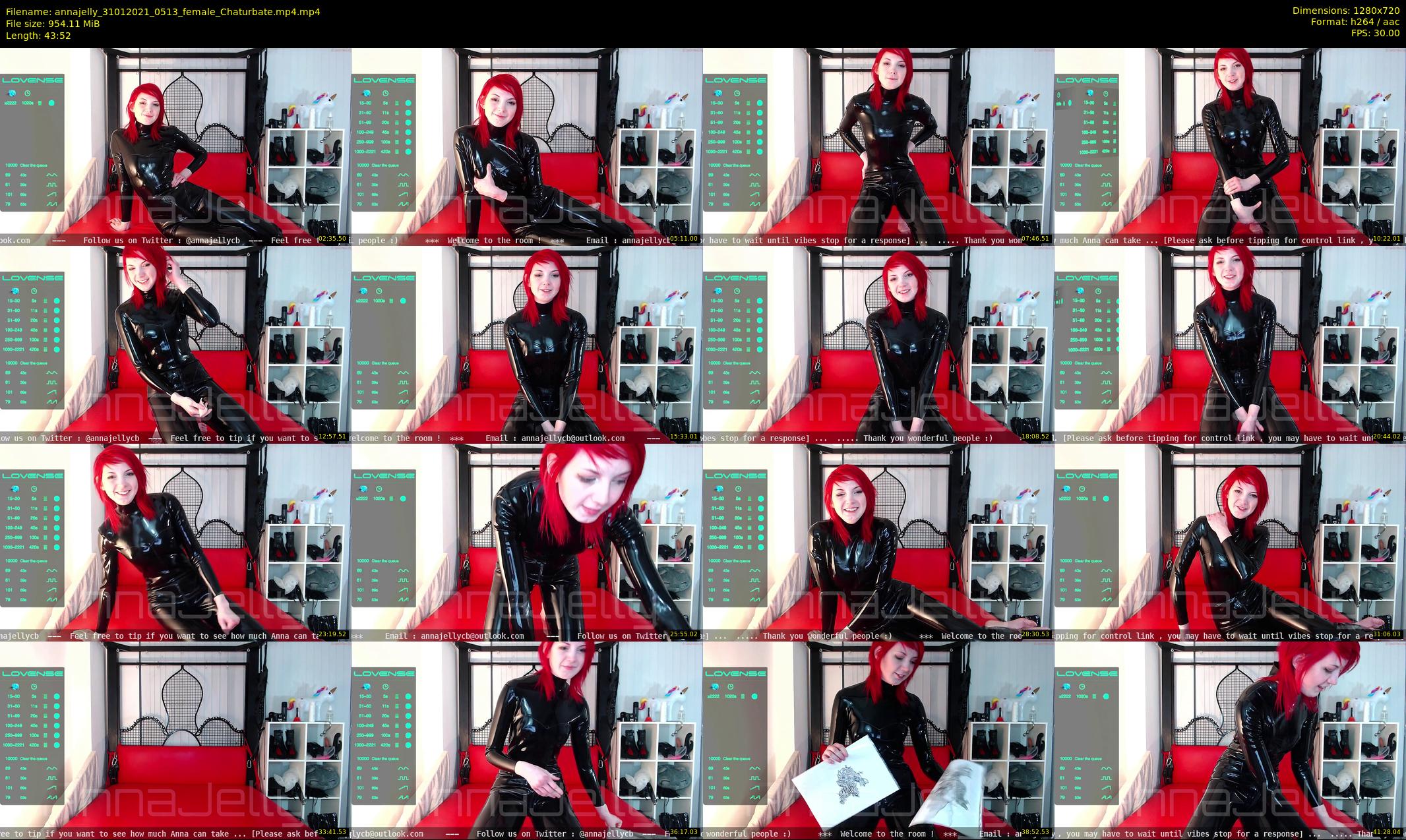 annajelly — 44 minute Chaturbate couple cam show recording, 720p, Jan 31, 2021