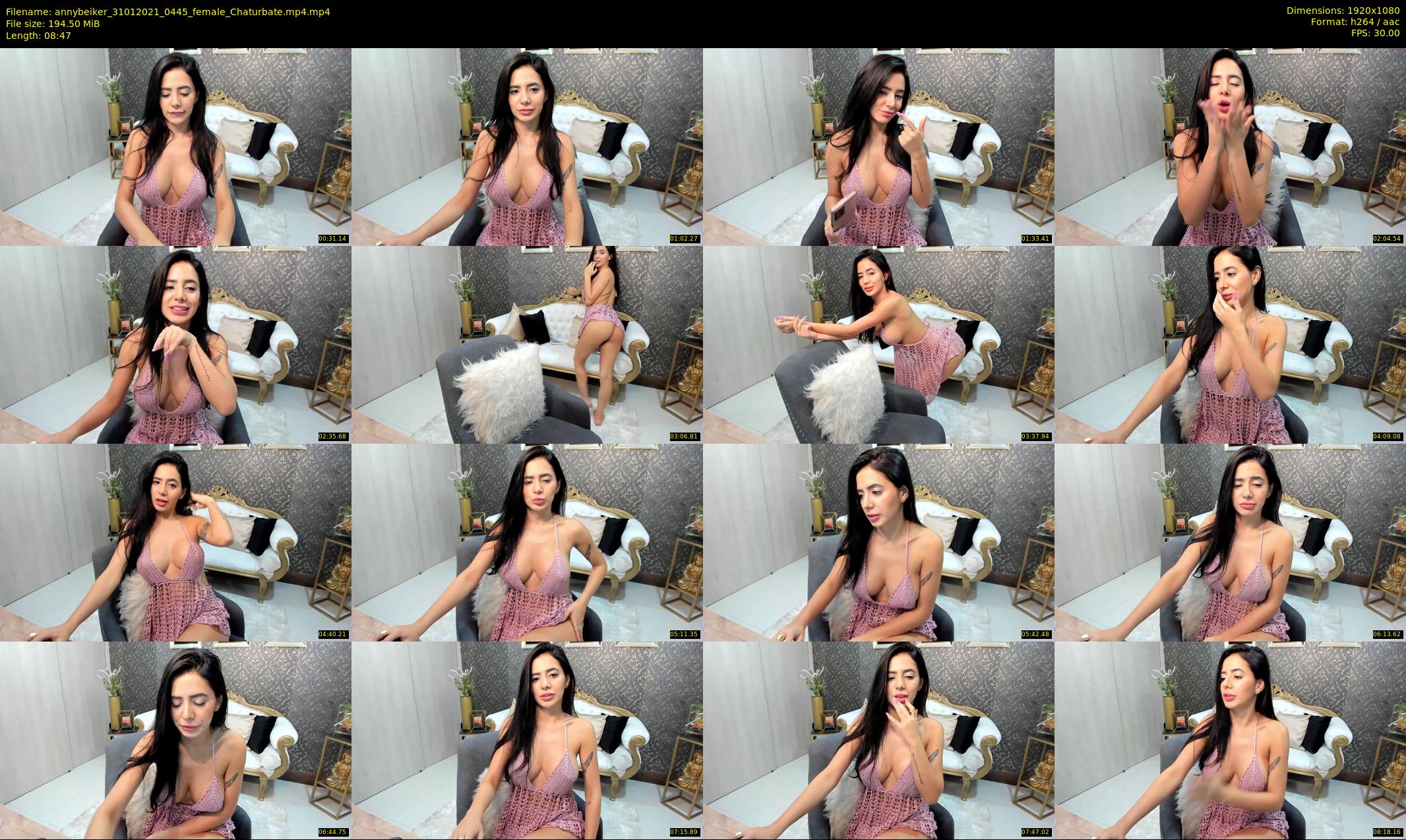 annybeiker — 9 minute Chaturbate female cam show recording, 1080p, Jan 31, 2021