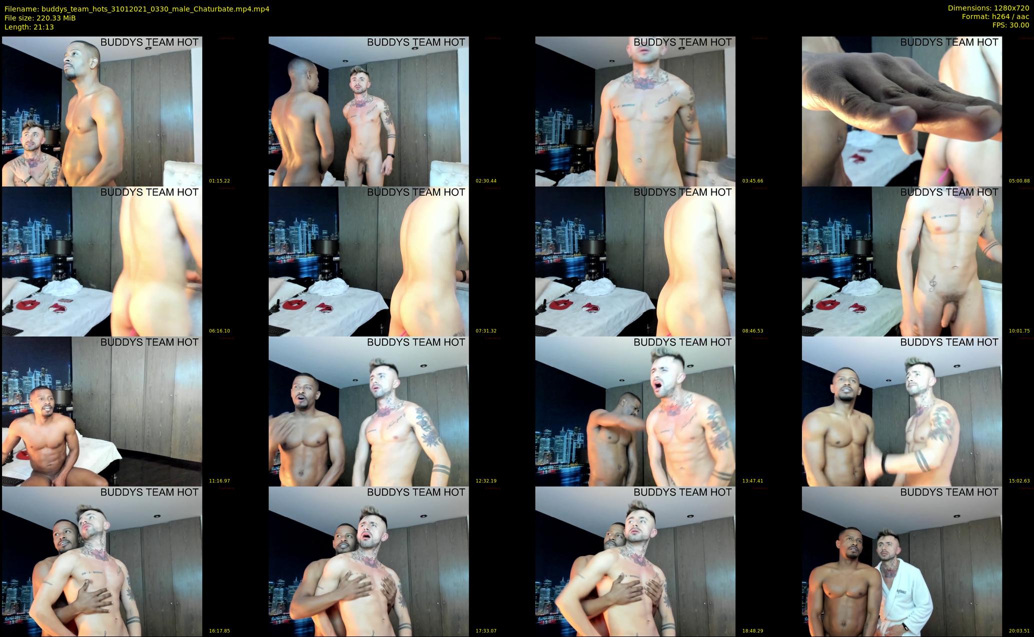 buddys_team_hots — 22 minute Chaturbate couple cam show recording, 720p, Jan 31, 2021