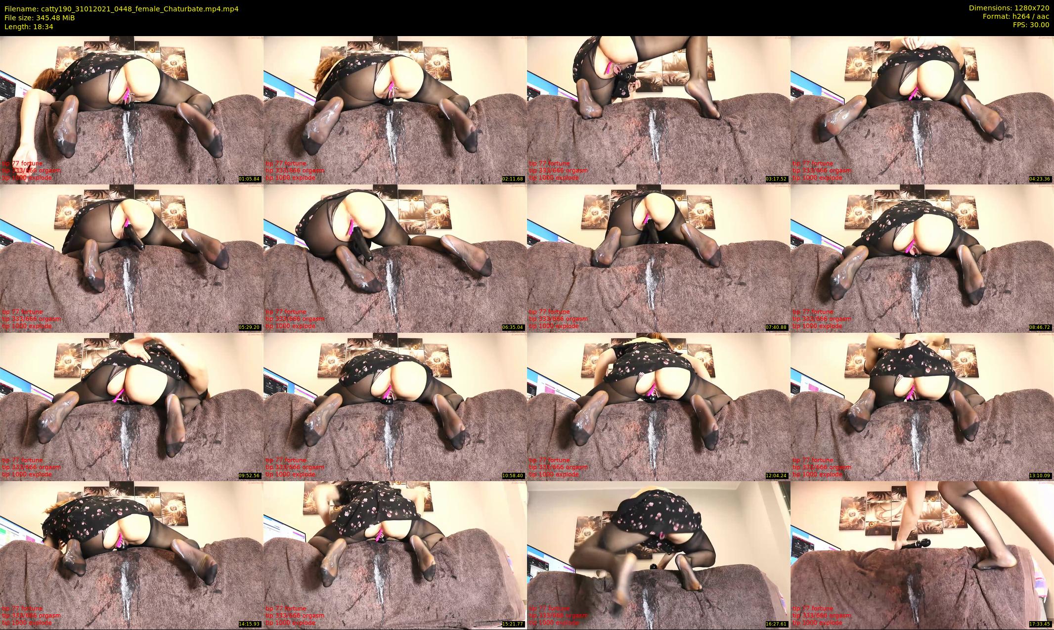 catty190 — 19 minute Chaturbate female cam show recording, 720p, Jan 31, 2021