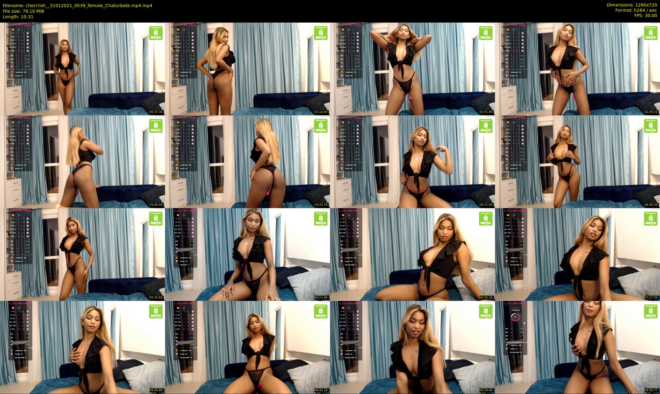 cherrrish_ — 11 minute Chaturbate female cam show recording, 720p, Jan 31, 2021