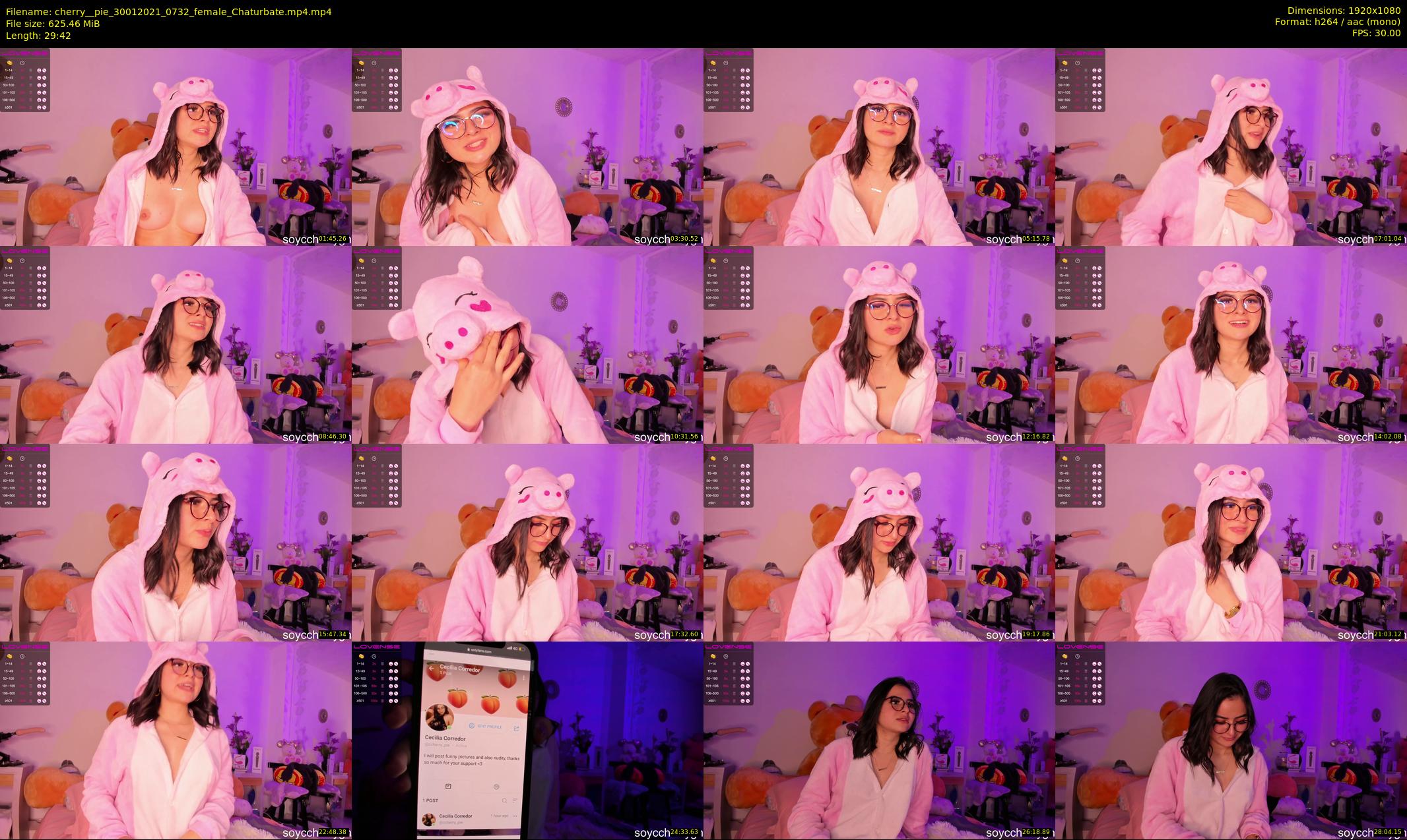 cherry__pie — 30 minute Chaturbate female cam show recording, 1080p, Jan 30, 2021