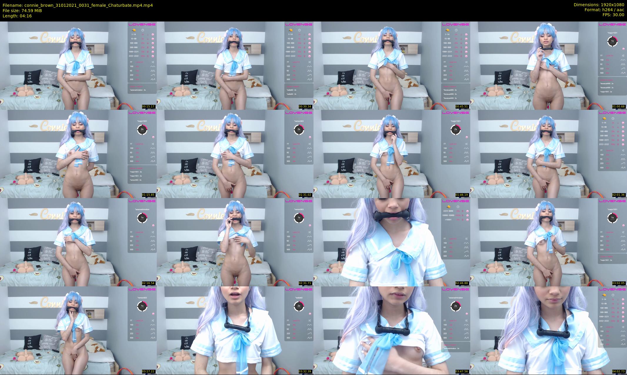 connie_brown — 5 minute Chaturbate female cam show recording, 1080p, Jan 31, 2021