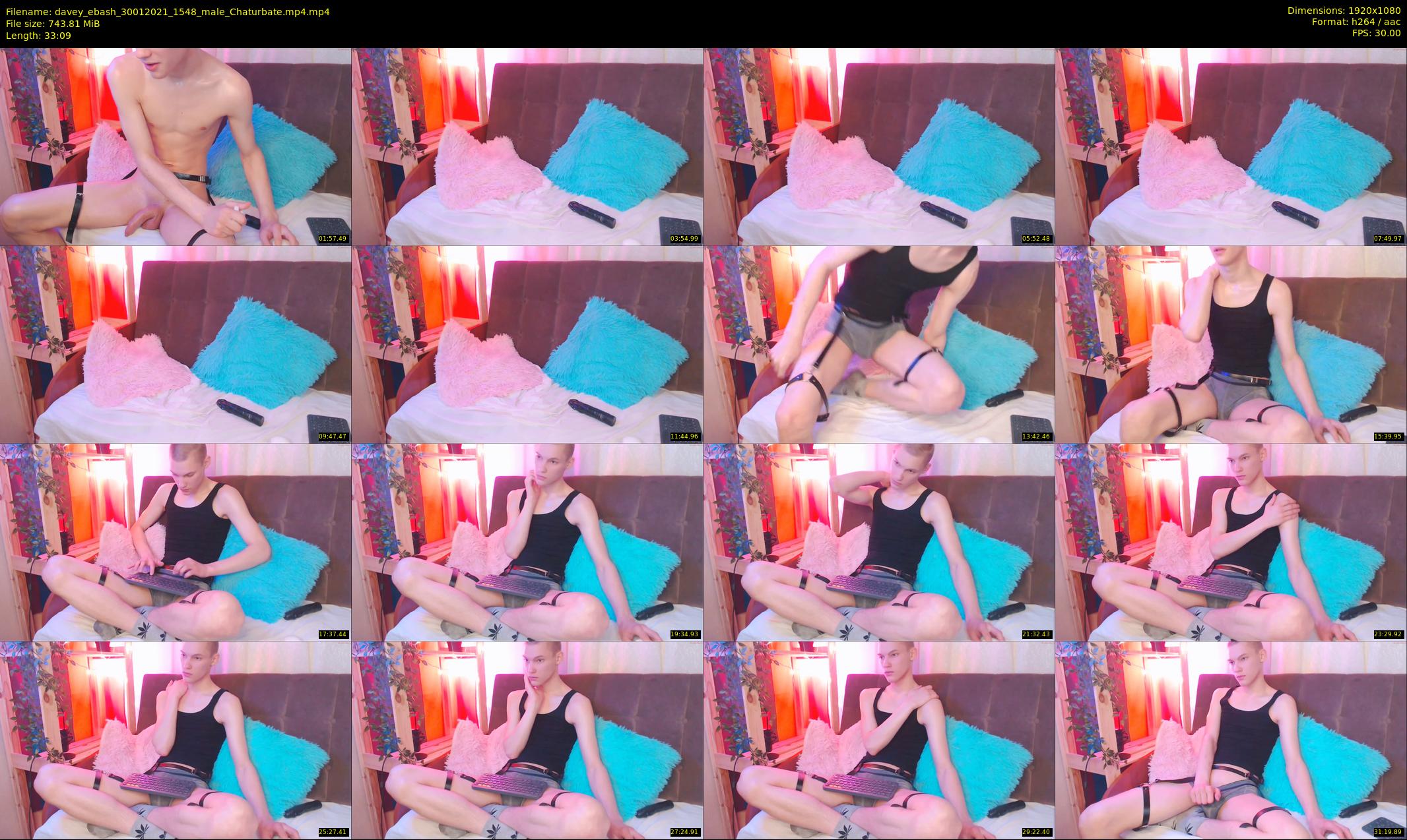 davey_ebash — 34 minute Chaturbate male cam show recording, 1080p, Jan 30, 2021