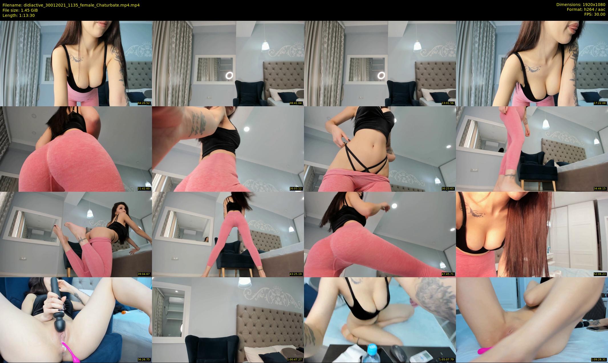 didiactive — 74 minute Chaturbate female cam show recording, 1080p, Jan 30, 2021
