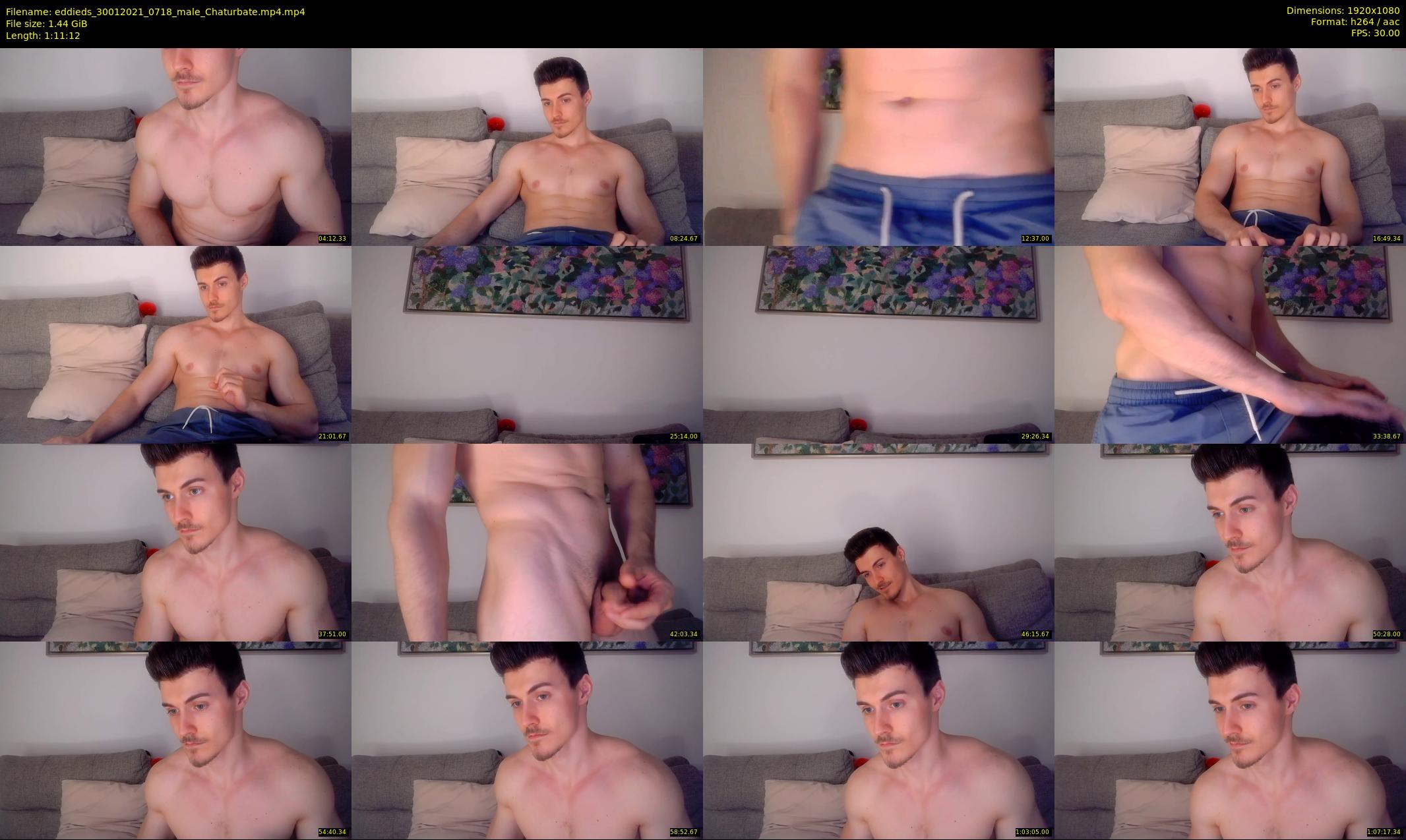 eddieds — 72 minute Chaturbate male cam show recording, 1080p, Jan 30, 2021