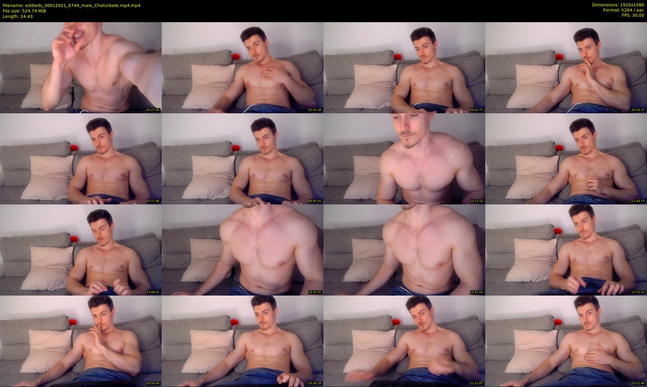 eddieds — 25 minute Chaturbate male cam show recording, 1080p, Jan 30, 2021