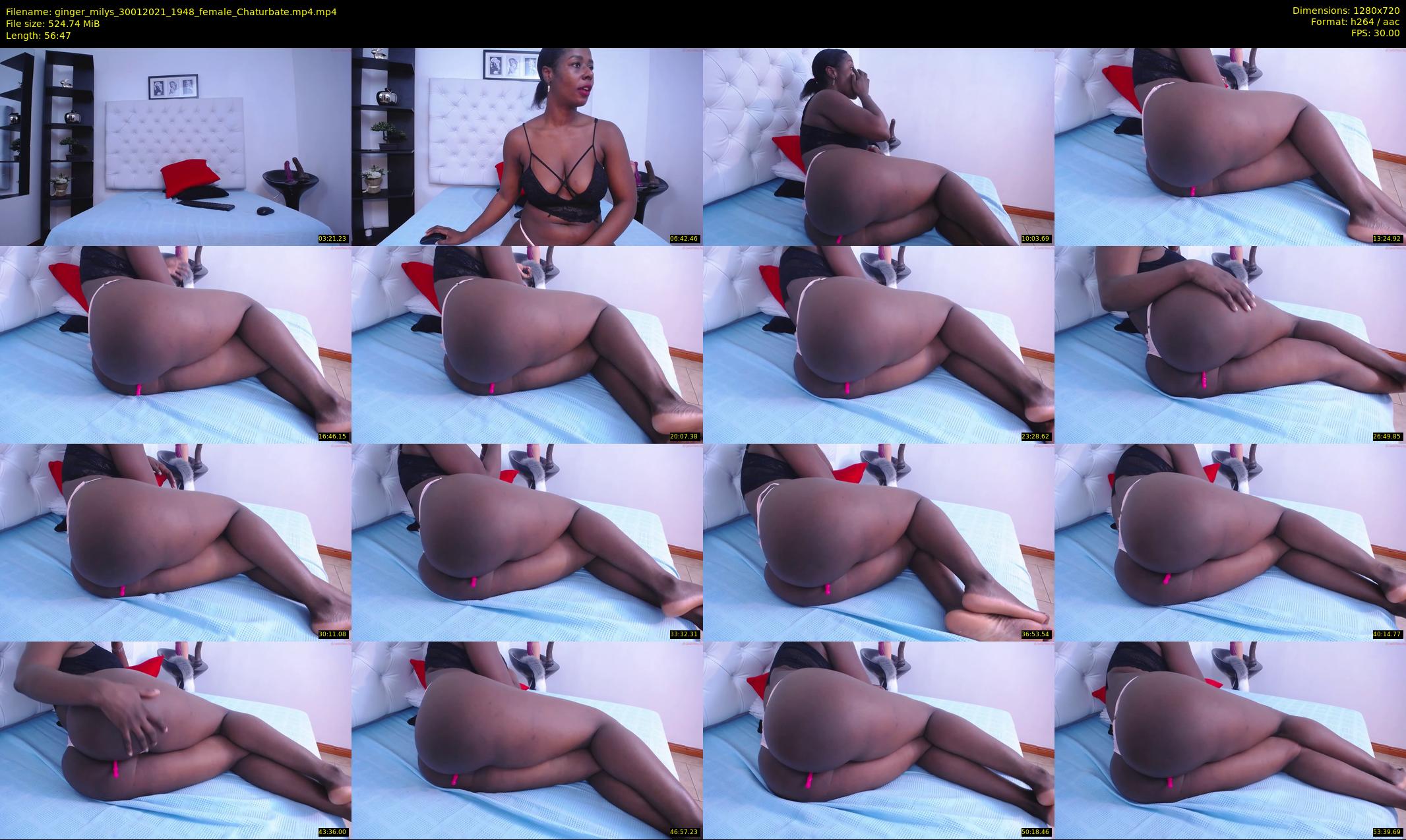 ginger_milys — 57 minute Chaturbate female cam show recording, 720p, Jan 30, 2021