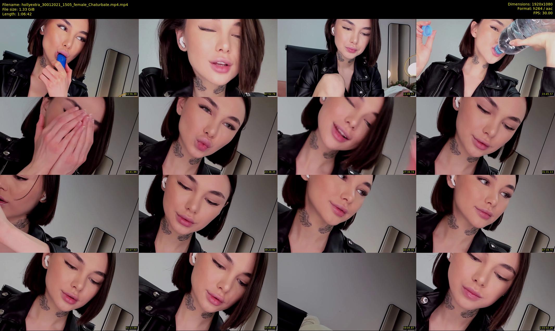 hollyextra — 67 minute Chaturbate female cam show recording, 1080p, Jan 30, 2021