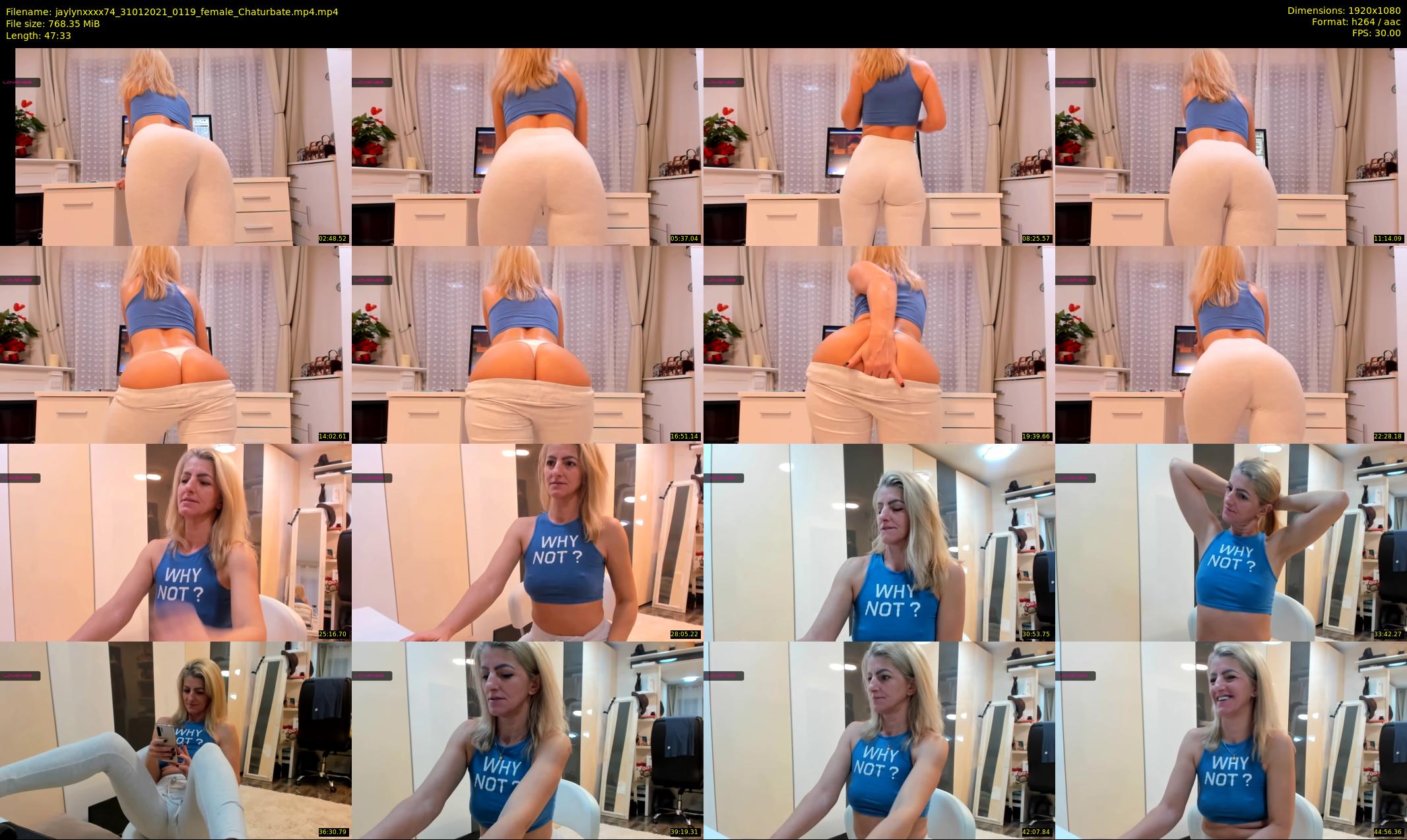 jaylynxxxx74 — 48 minute Chaturbate female cam show recording, 1080p, Jan 31, 2021