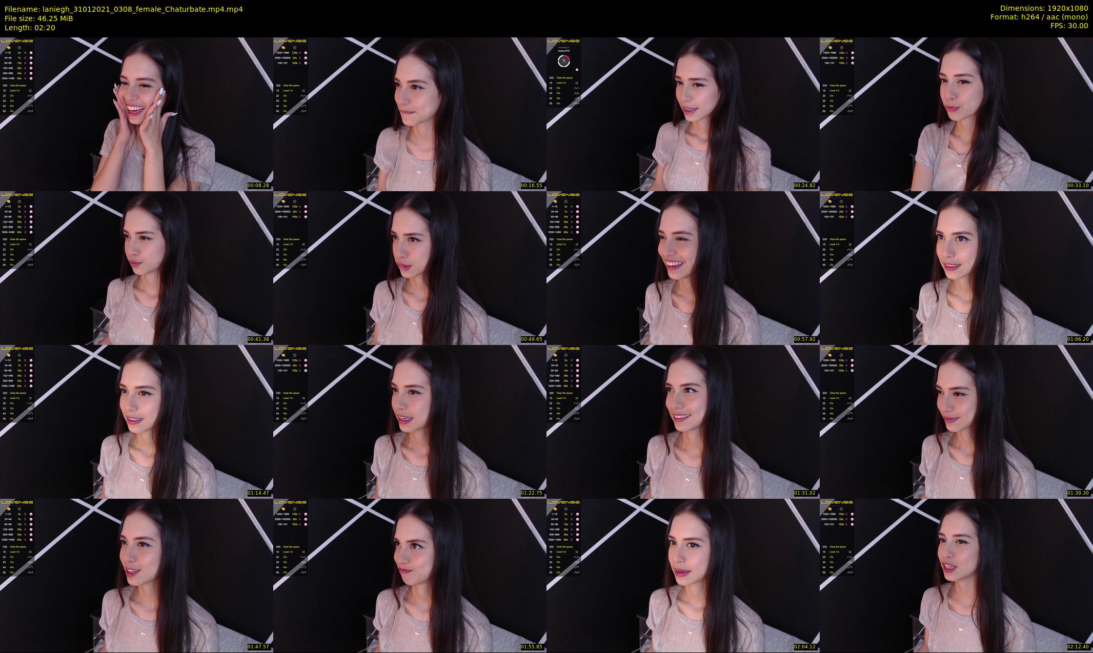 laniegh — 3 minute Chaturbate female cam show recording, 1080p, Jan 31, 2021