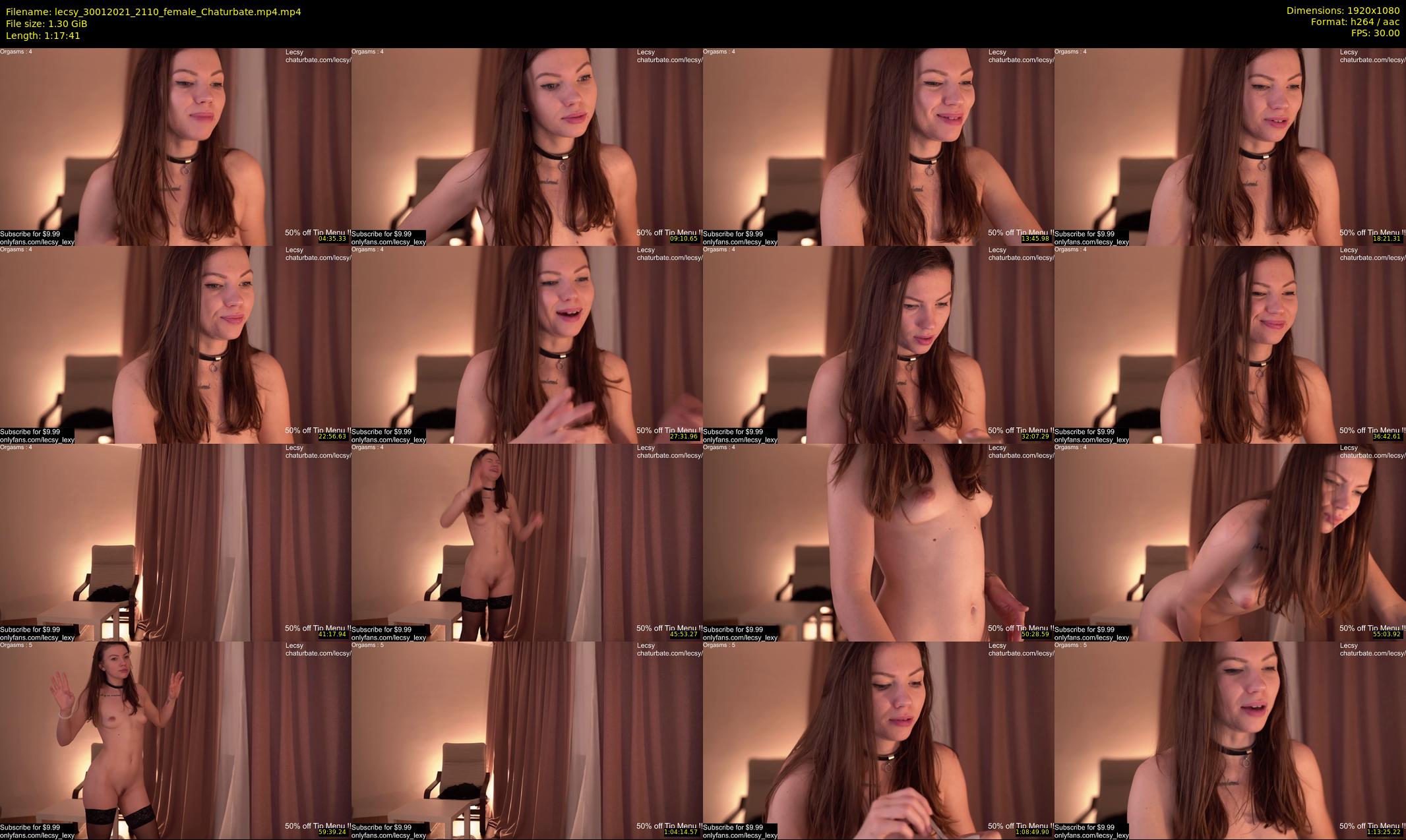 lecsy — 78 minute Chaturbate female cam show recording, 1080p, Jan 30, 2021