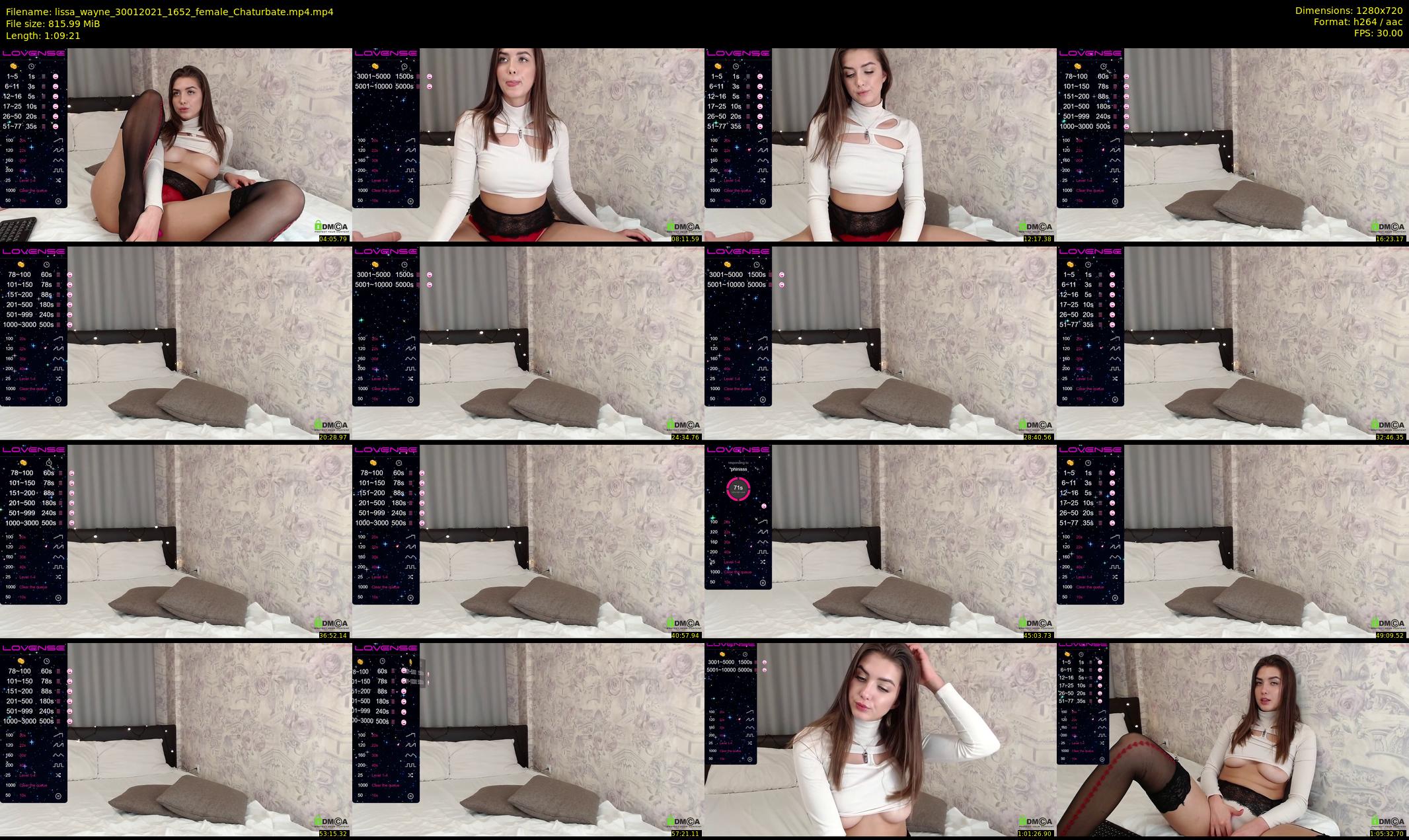 lissa_wayne — 70 minute Chaturbate female cam show recording, 720p, Jan 30, 2021