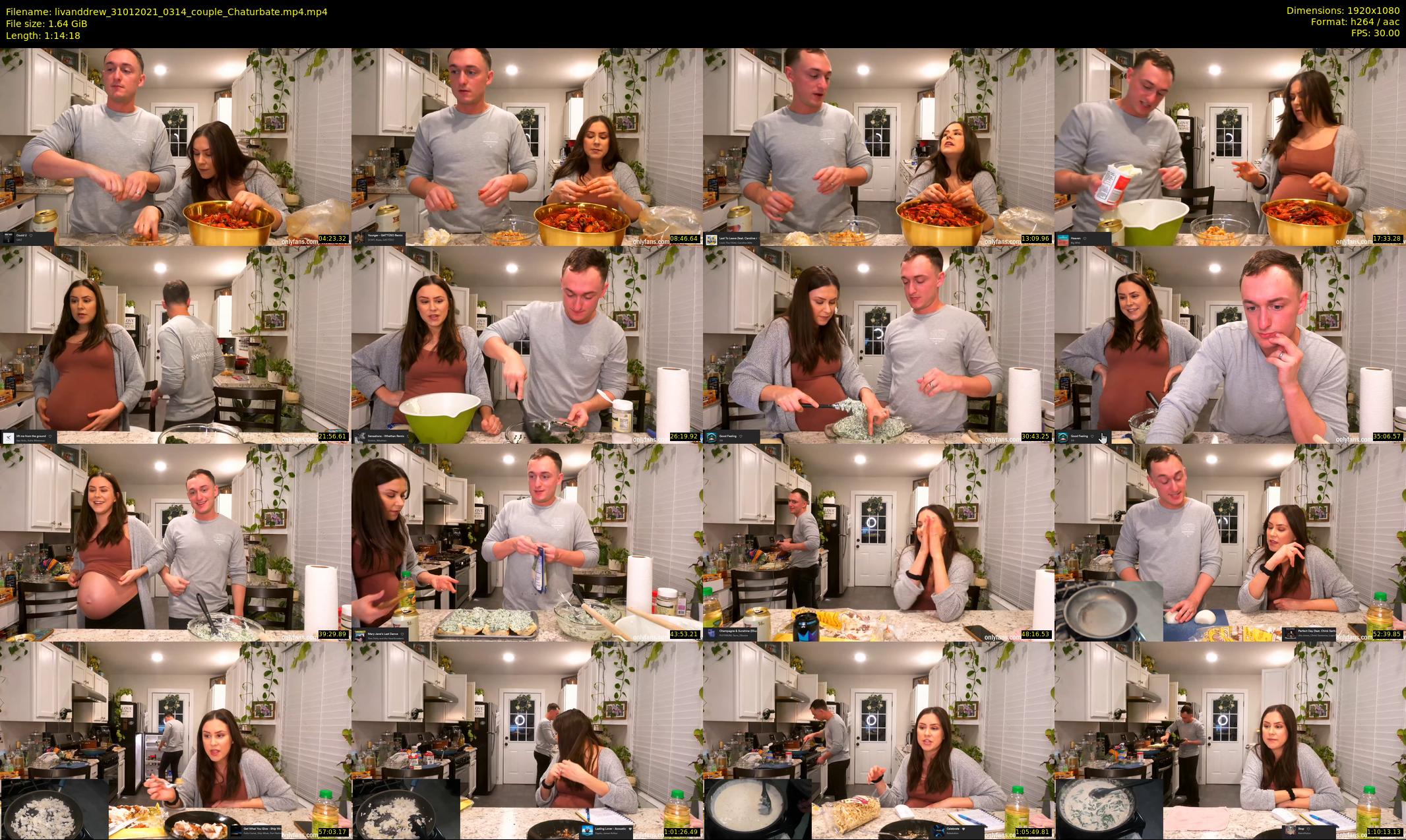 livanddrew — 75 minute Chaturbate couple cam show recording, 1080p, Jan 31, 2021