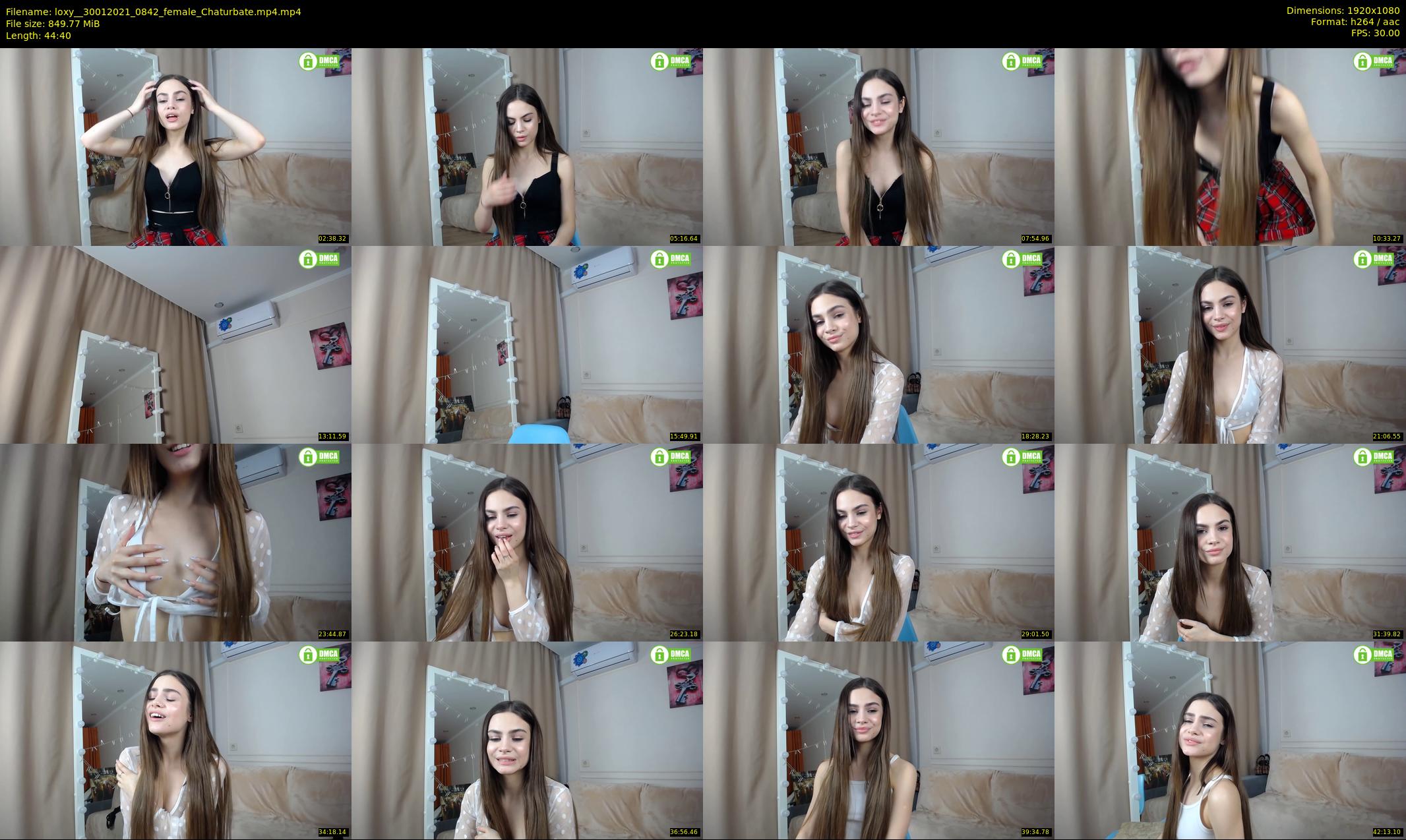 loxy_ — 45 minute Chaturbate female cam show recording, 1080p, Jan 30, 2021