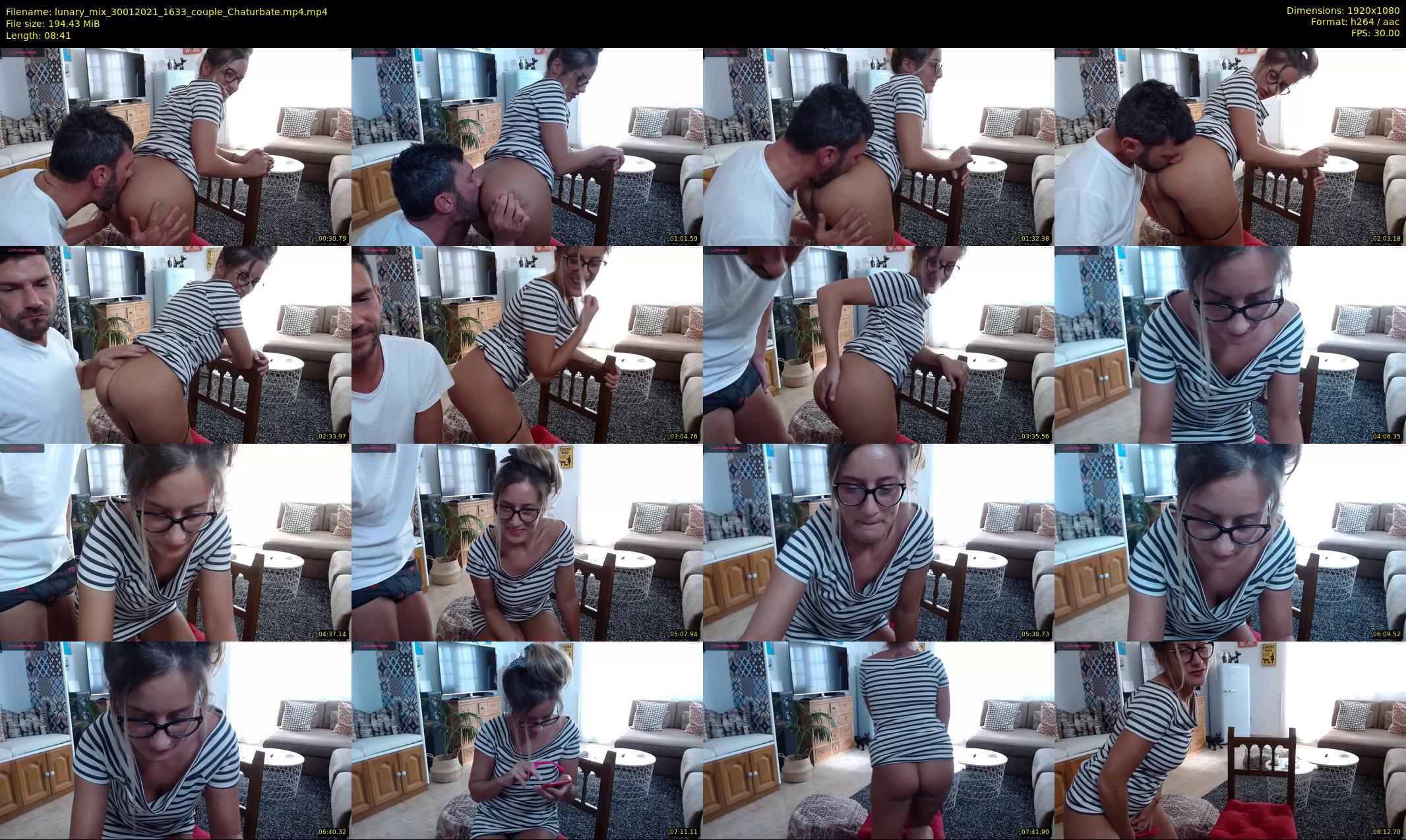 lunary_mix — 9 minute Chaturbate couple cam show recording, 1080p, Jan 30, 2021