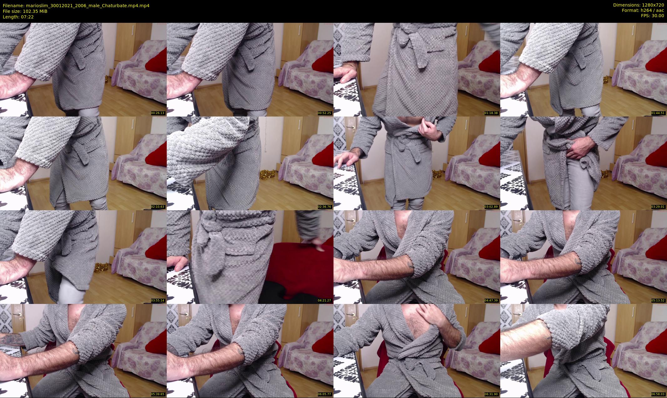 marioslim — 8 minute Chaturbate male cam show recording, 720p, Jan 30, 2021