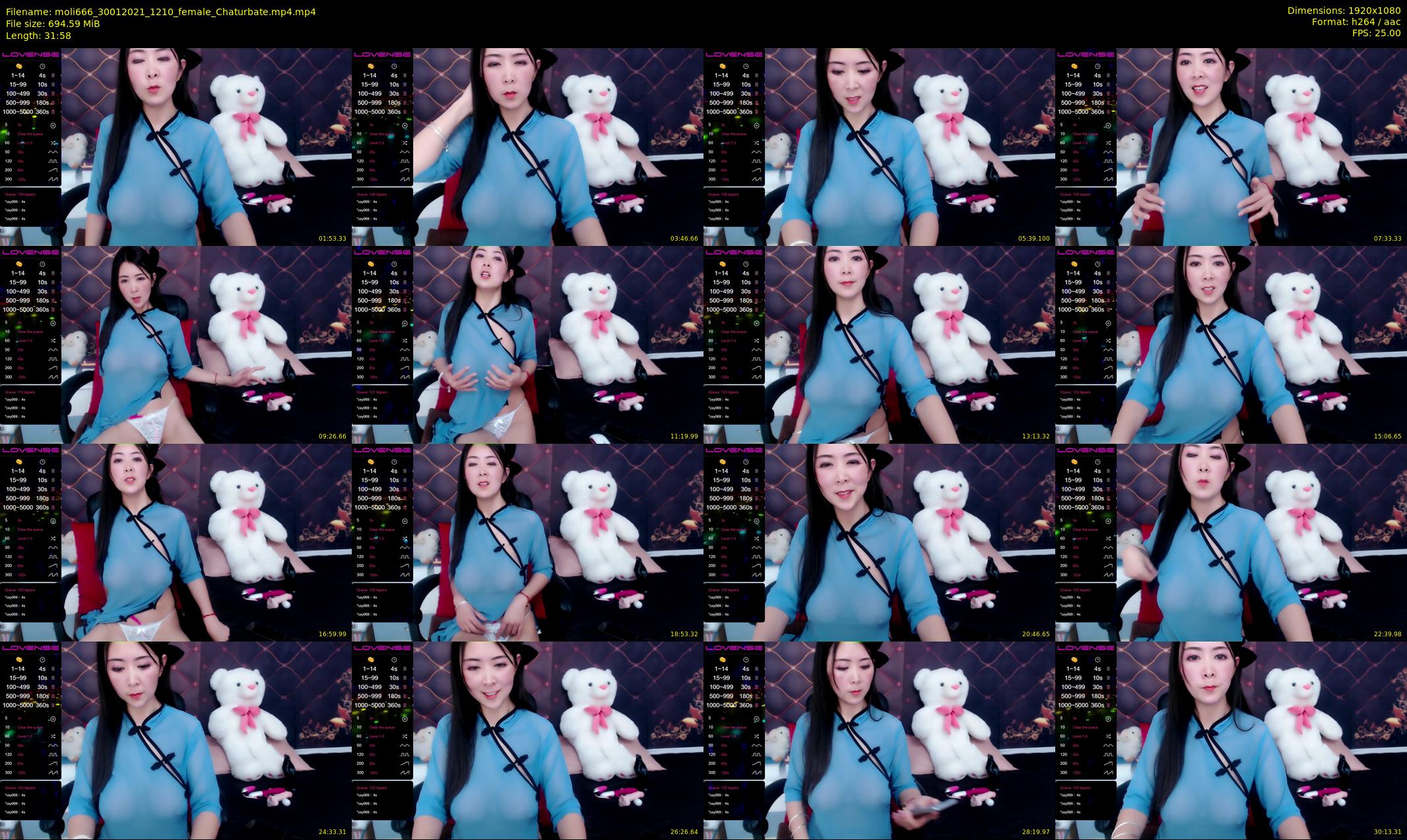 moli666 — 32 minute Chaturbate female cam show recording, 1080p, Jan 30, 2021