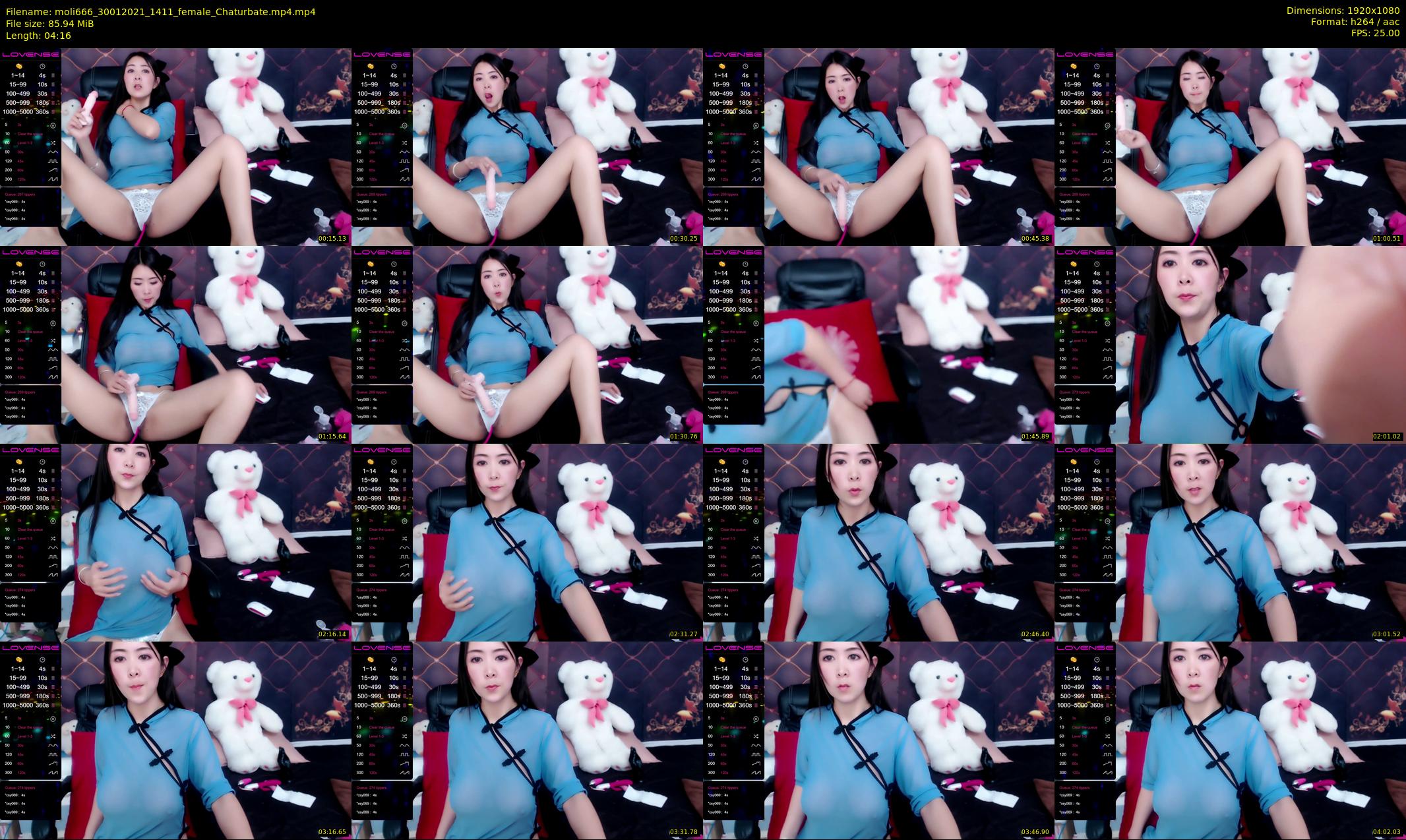 moli666 — 5 minute Chaturbate female cam show recording, 1080p, Jan 30, 2021