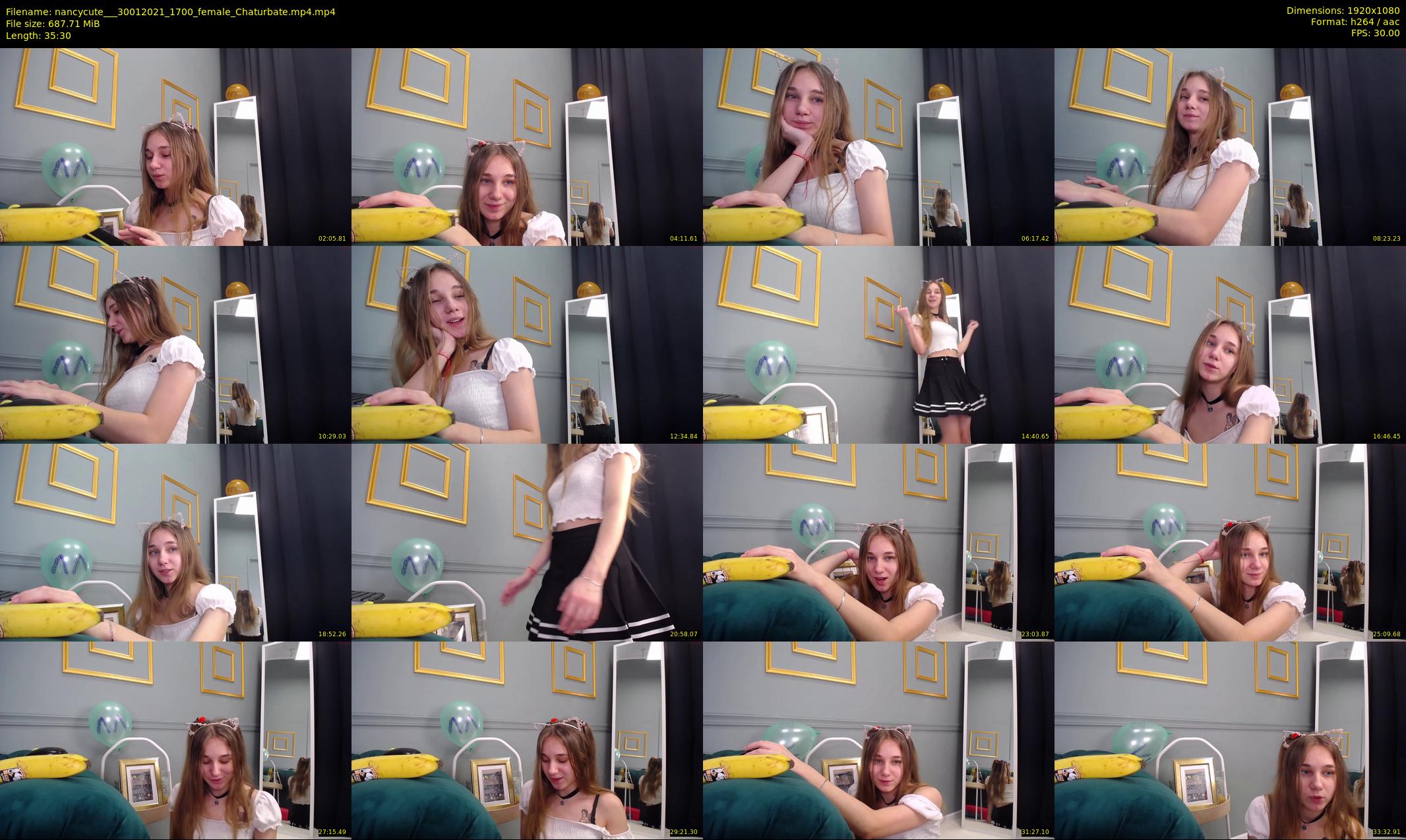 nancycute__ — 36 minute Chaturbate female cam show recording, 1080p, Jan 30, 2021