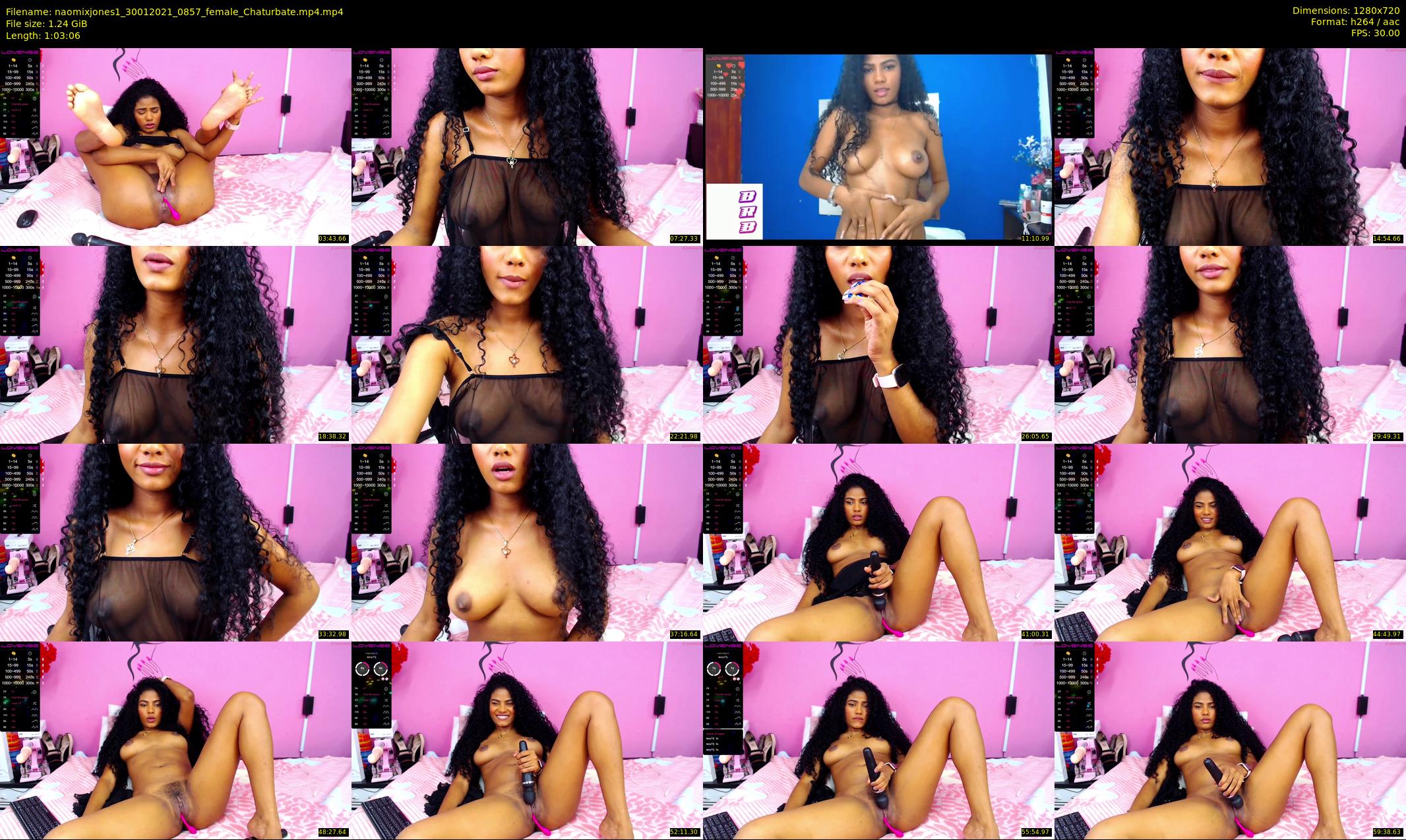 naomixjones1 — 64 minute Chaturbate female cam show recording, 720p, Jan 30, 2021