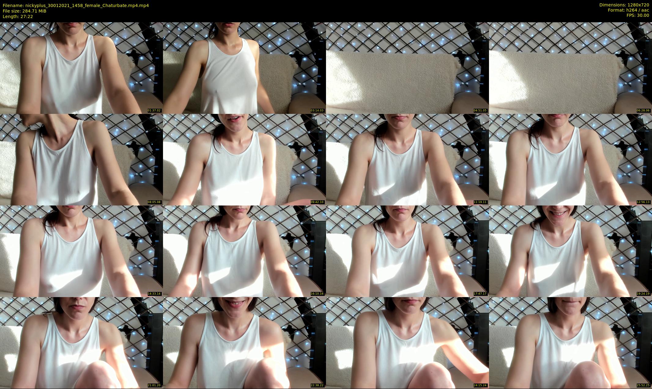 nickyplus — 28 minute Chaturbate couple cam show recording, 720p, Jan 30, 2021