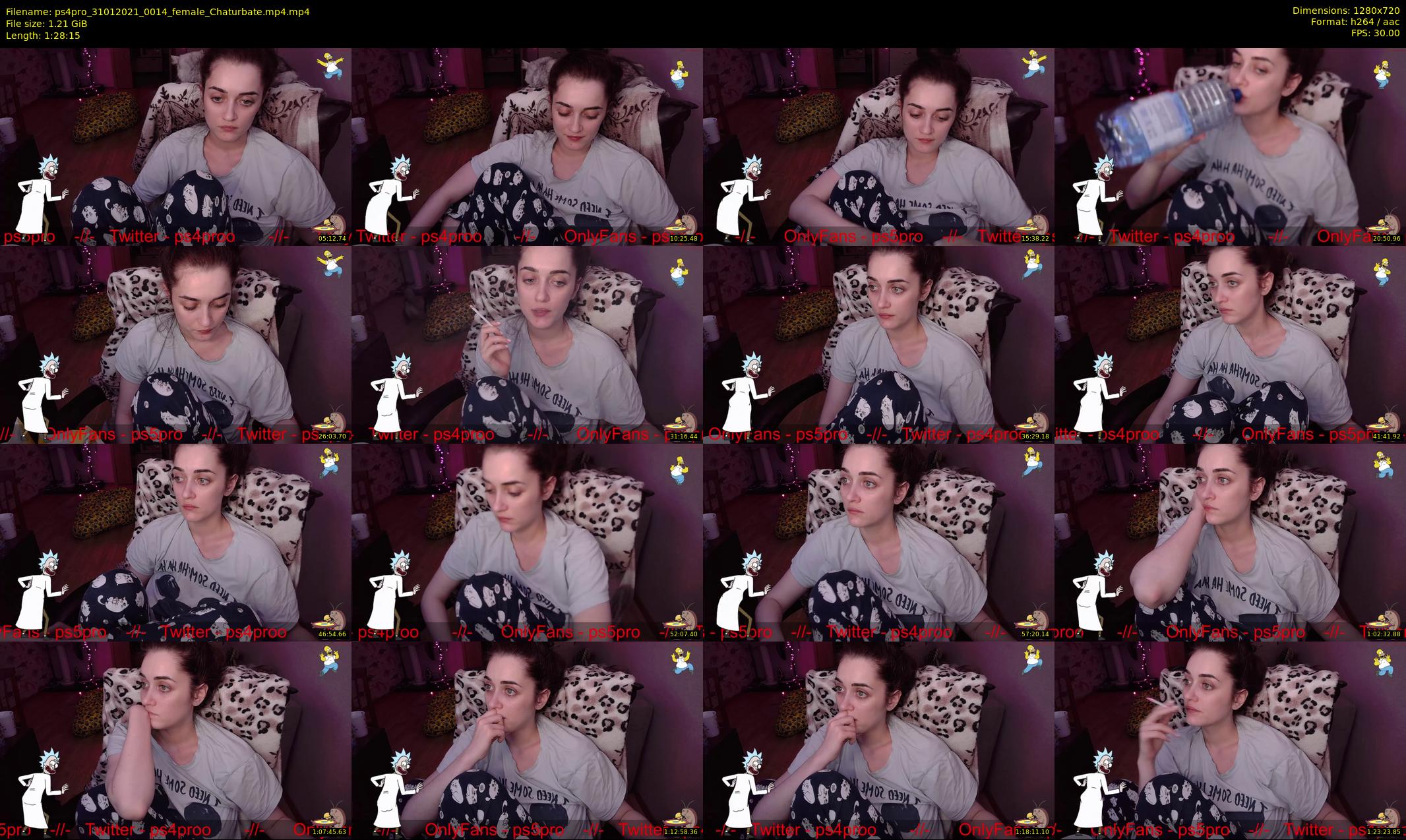 ps4pro — 89 minute Chaturbate female cam show recording, 720p, Jan 31, 2021