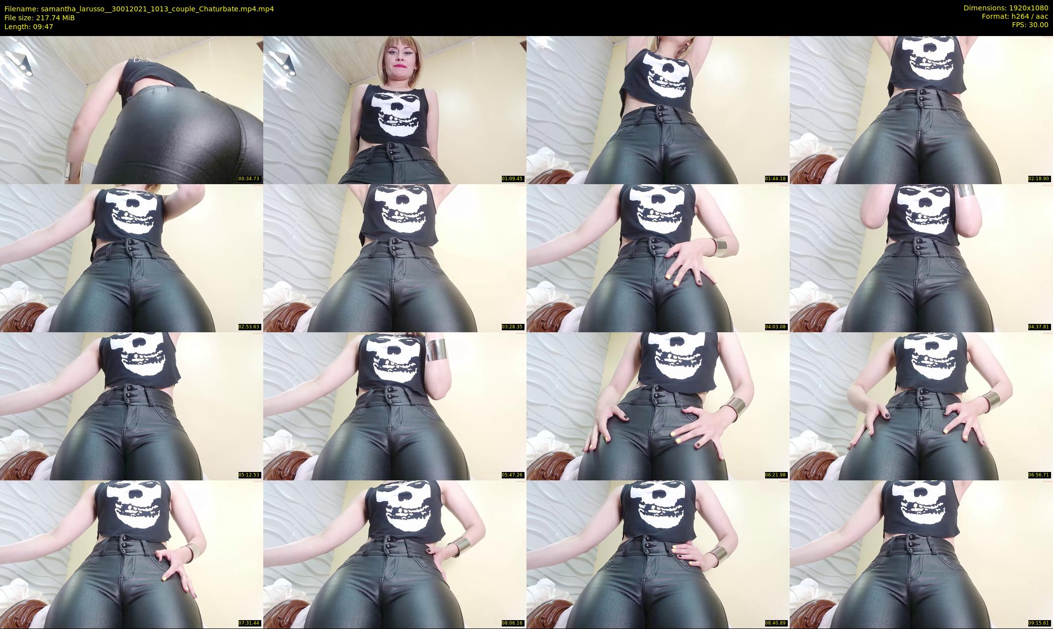 samantha_larusso_ — 10 minute Chaturbate couple cam show recording, 1080p, Jan 30, 2021
