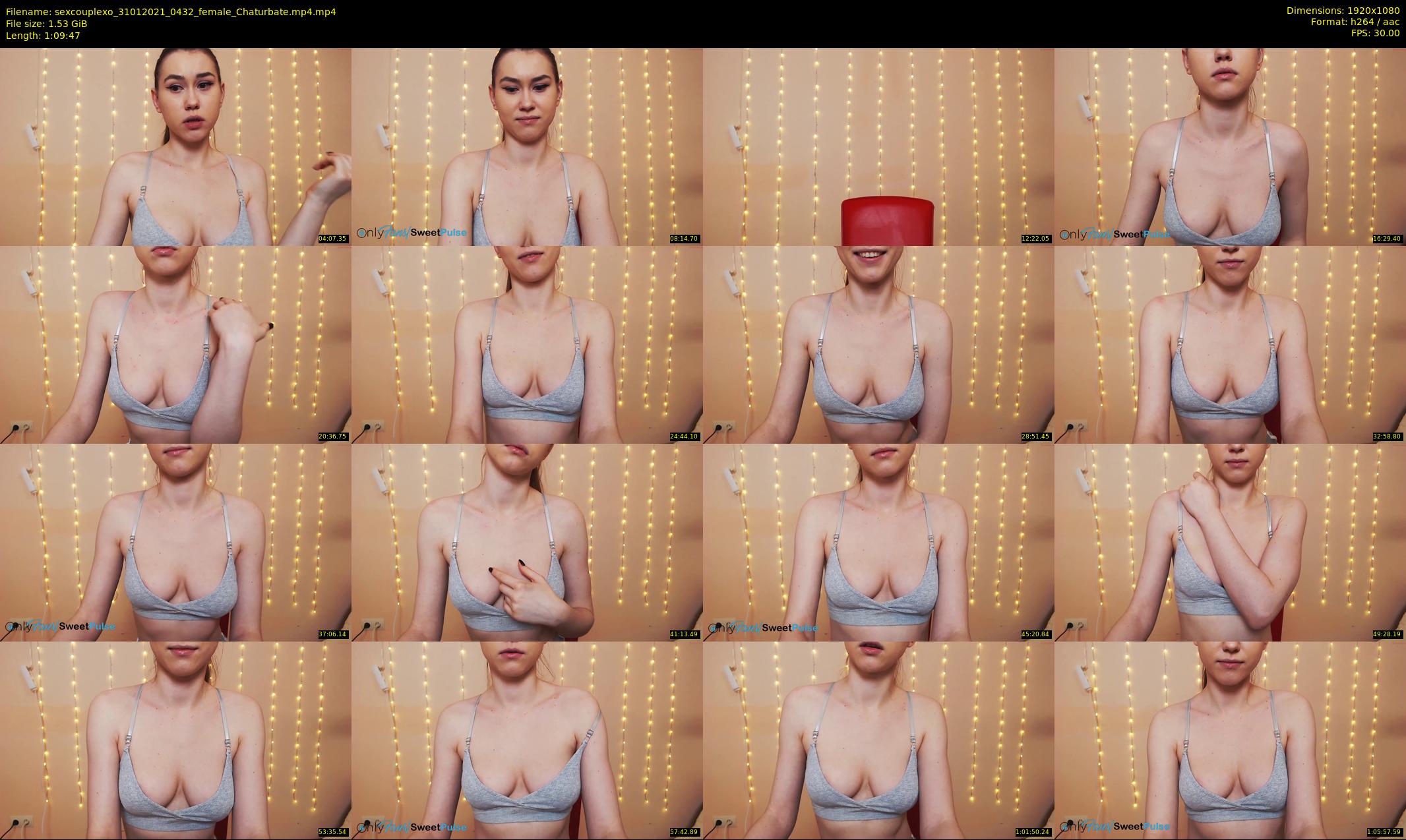 sexcouplexo — 70 minute Chaturbate couple cam show recording, 1080p, Jan 31, 2021