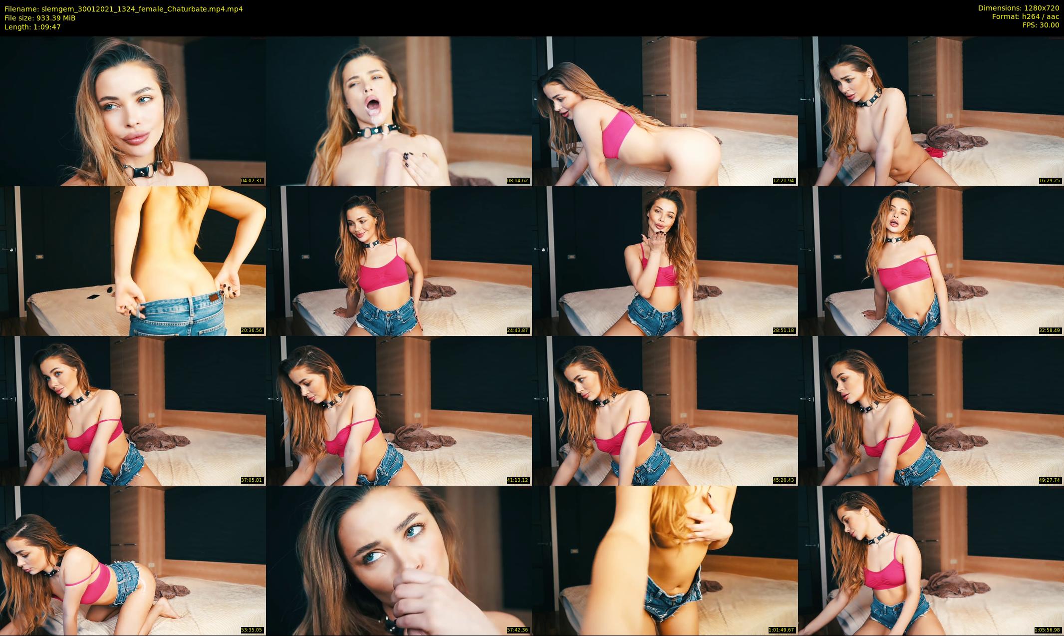 slemgem — 70 minute Chaturbate couple cam show recording, 720p, Jan 30, 2021