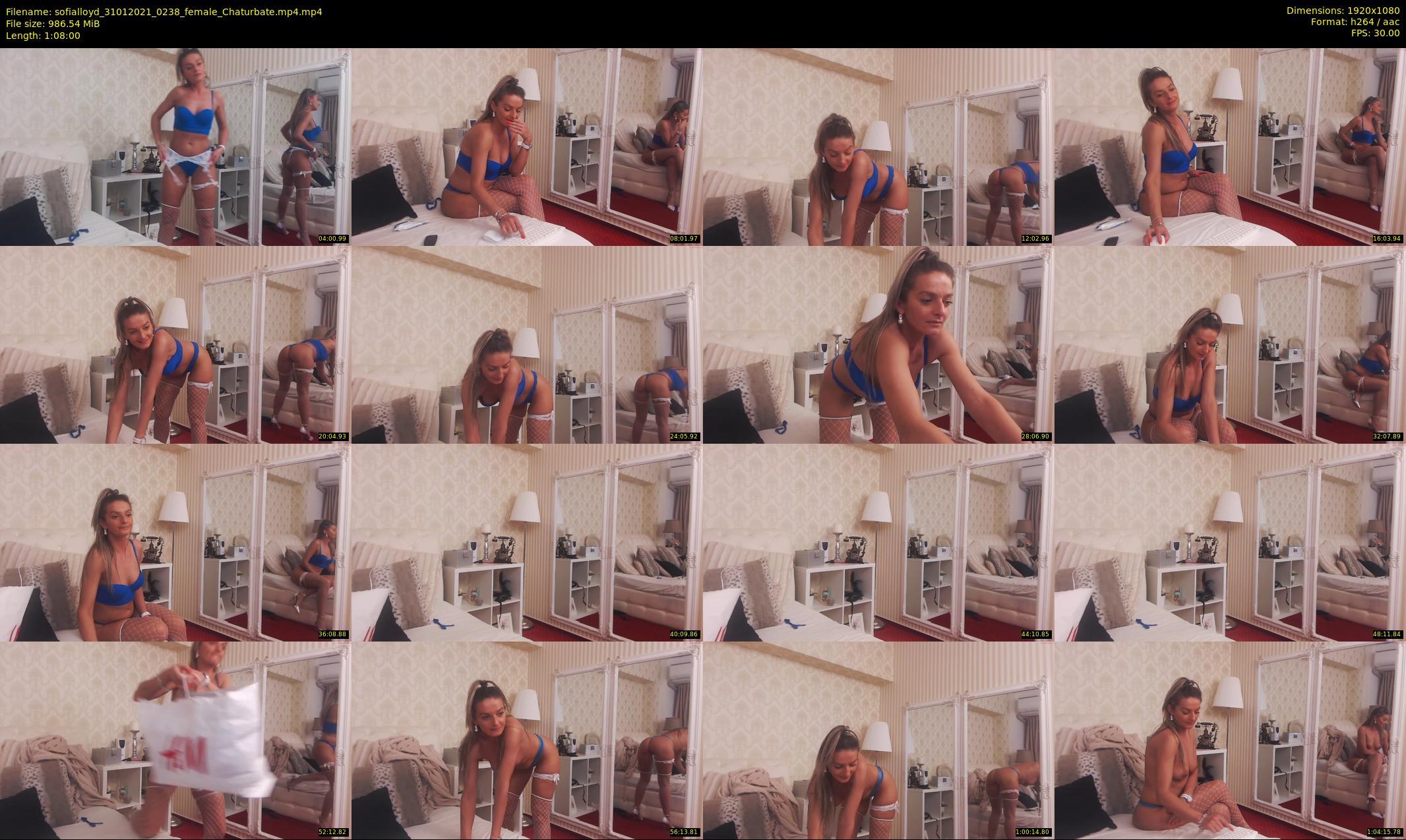 sofialloyd — 68 minute Chaturbate female cam show recording, 1080p, Jan 31, 2021