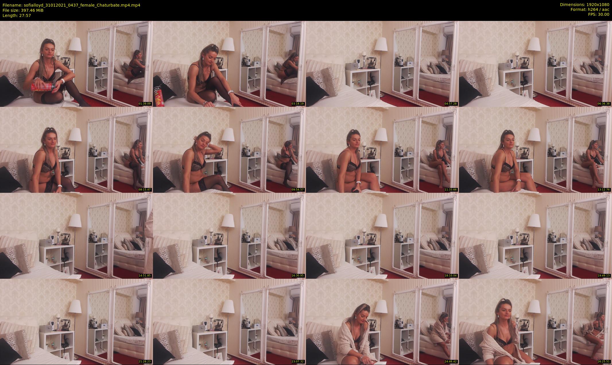 sofialloyd — 28 minute Chaturbate female cam show recording, 1080p, Jan 31, 2021