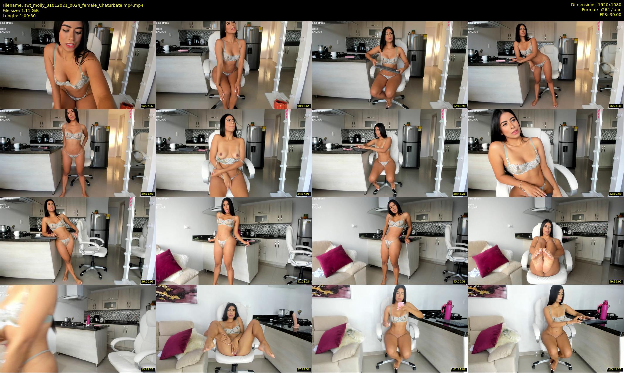 swt_molly — 70 minute Chaturbate female cam show recording, 1080p, Jan 31, 2021