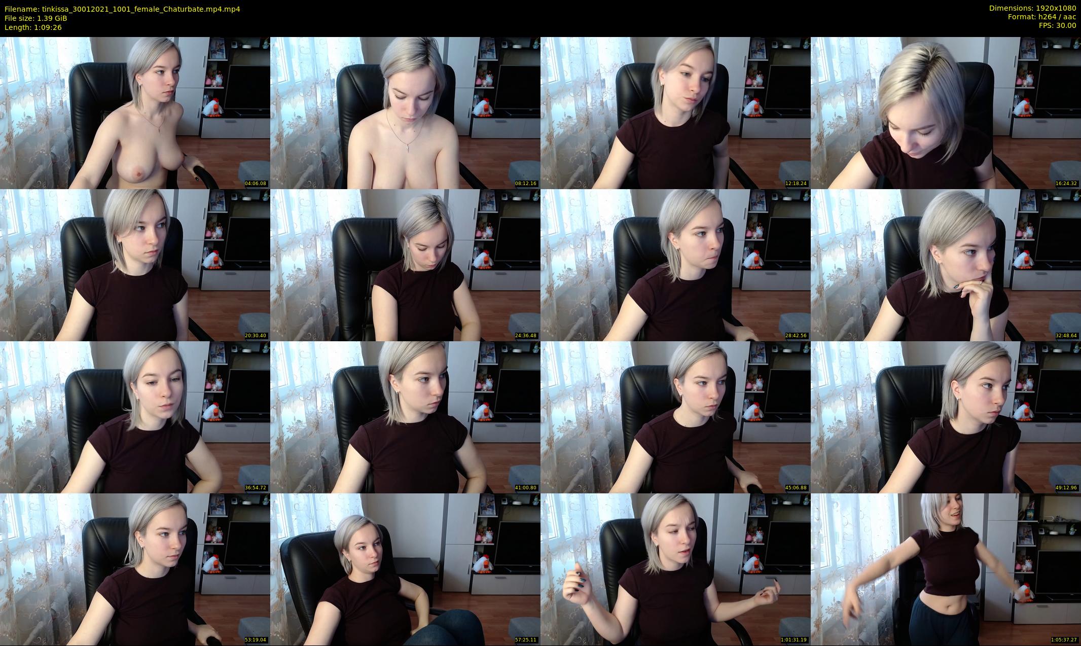 tinkissa — 70 minute Chaturbate couple cam show recording, 1080p, Jan 30, 2021