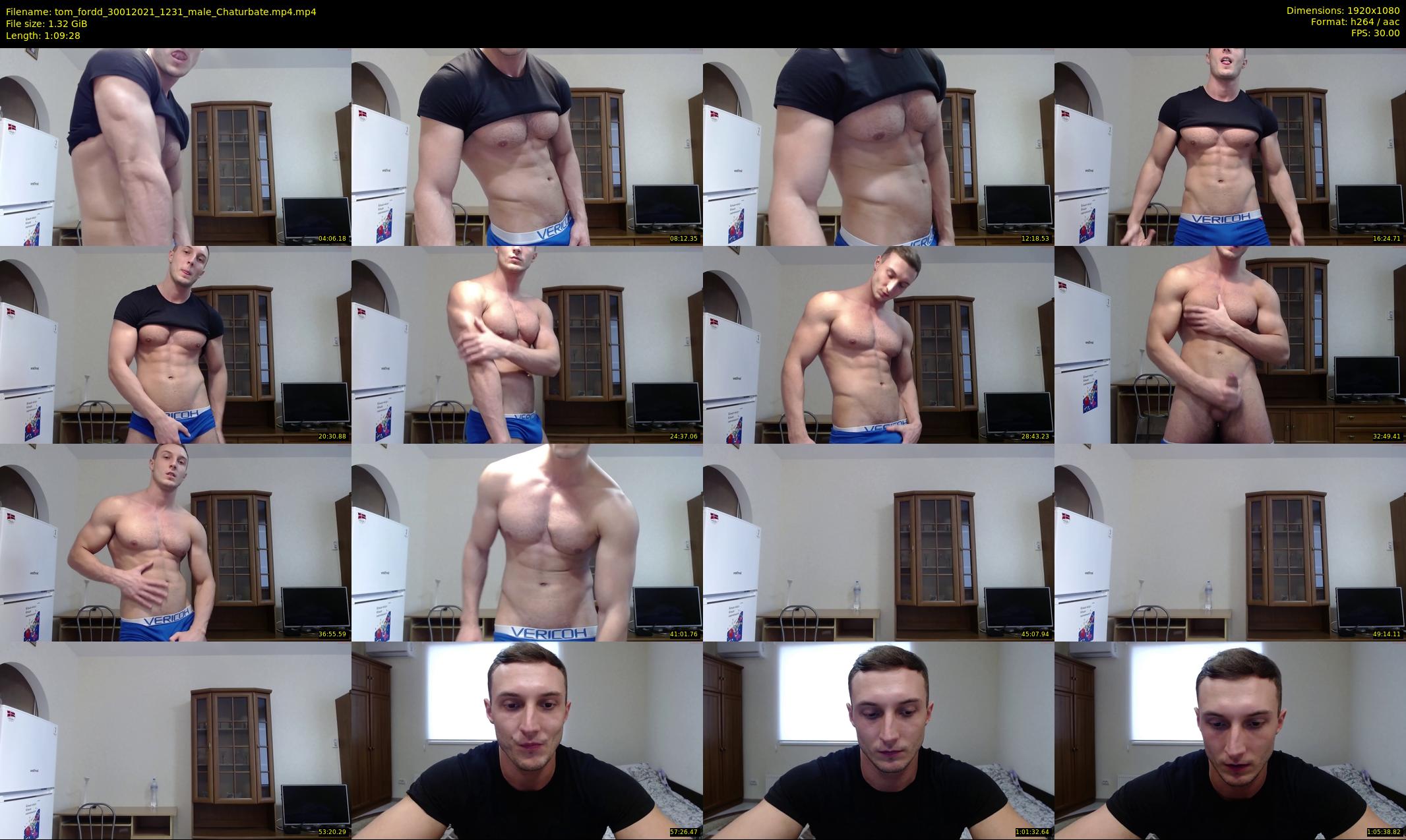 tom_fordd — 70 minute Chaturbate male cam show recording, 1080p, Jan 30, 2021