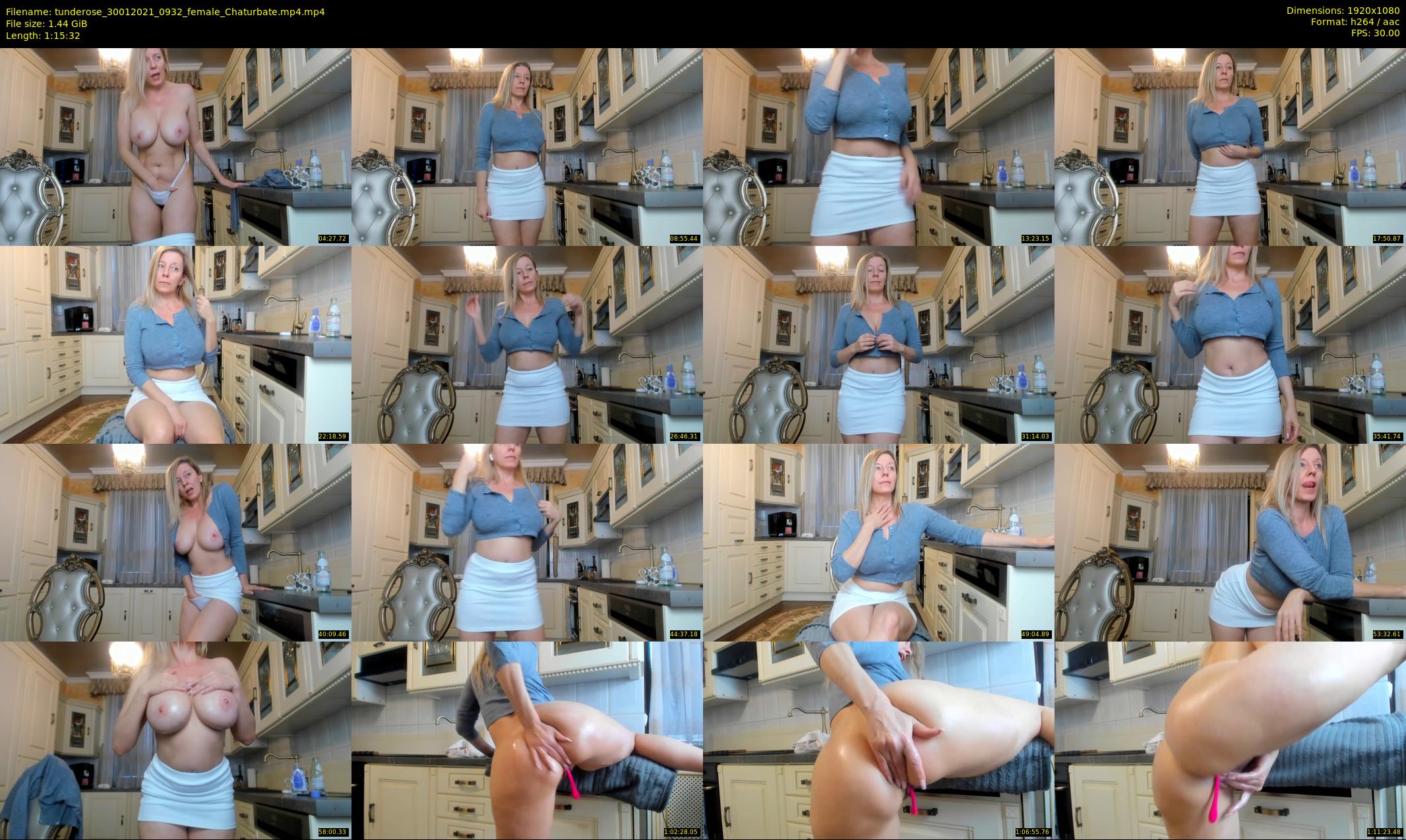 tunderose — 76 minute Chaturbate female cam show recording, 1080p, Jan 30, 2021