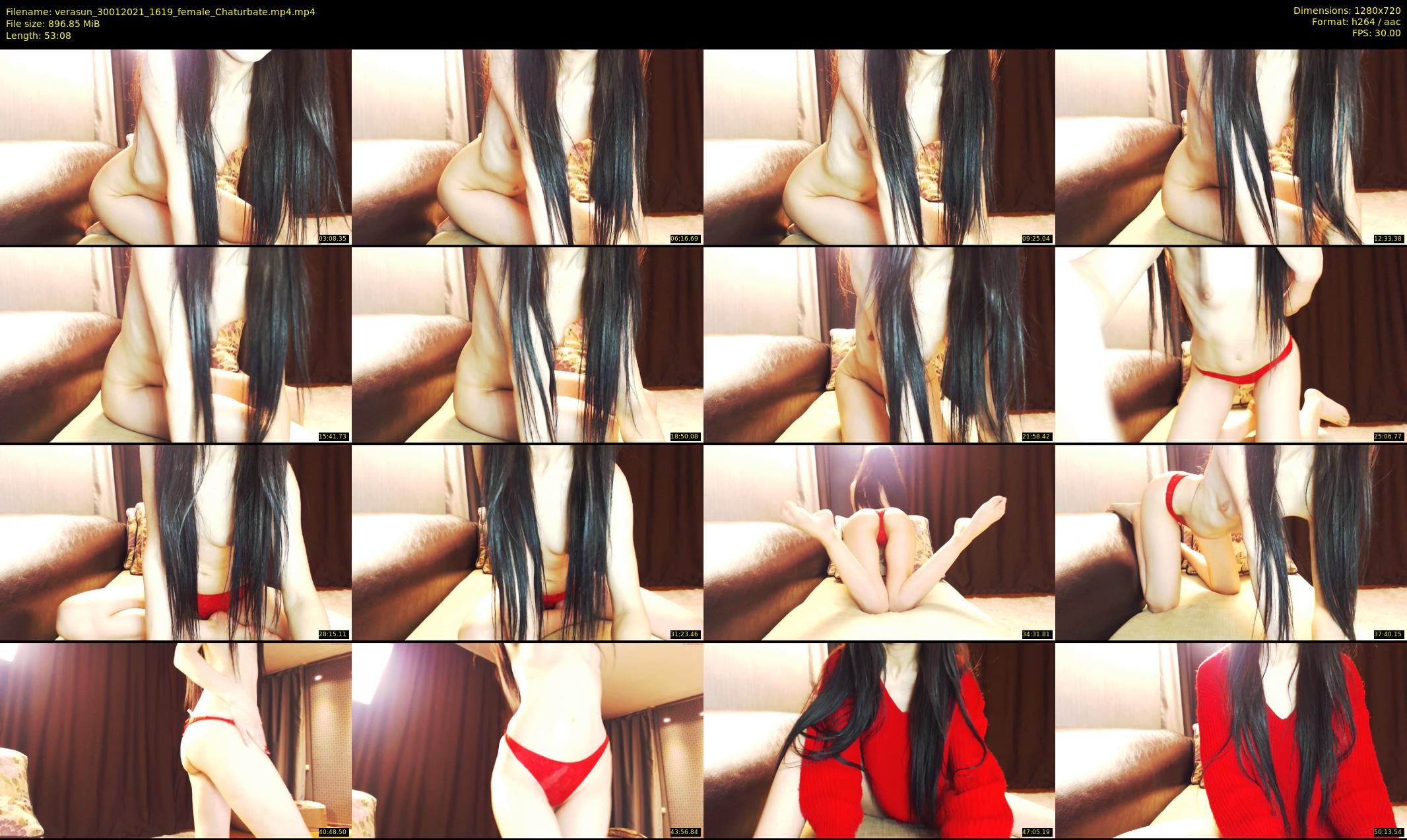 verasun — 54 minute Chaturbate female cam show recording, 720p, Jan 30, 2021