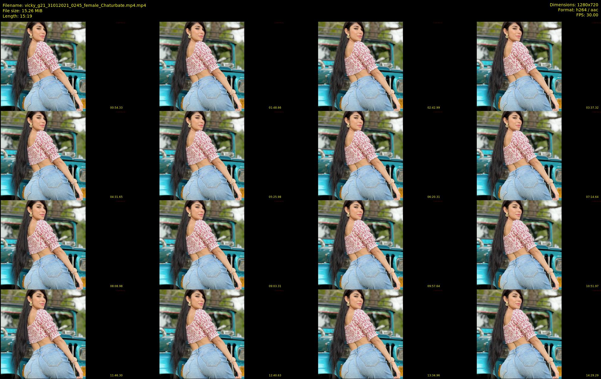 vicky_g21 — 16 minute Chaturbate female cam show recording, 720p, Jan 31, 2021