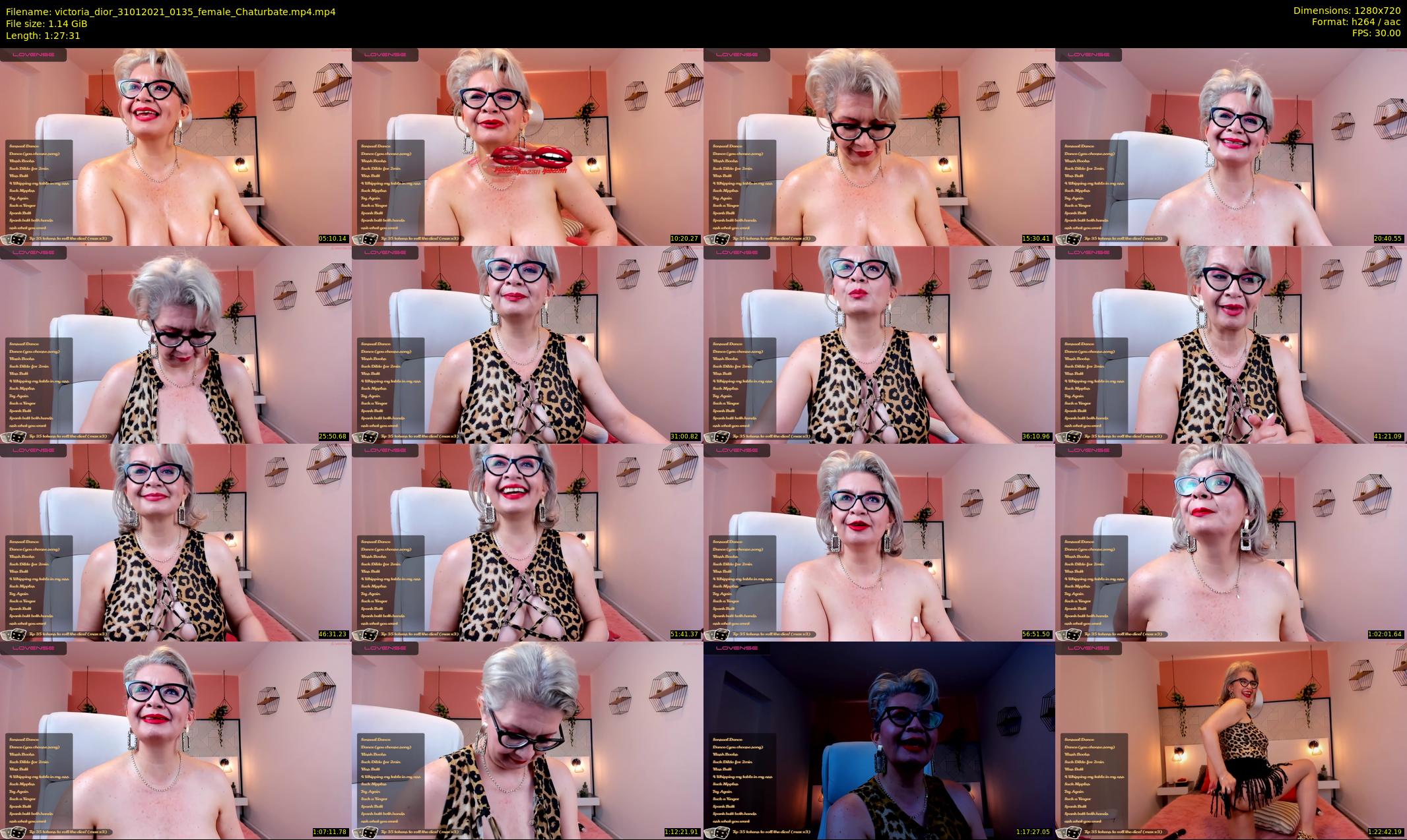 victoria_dior — 88 minute Chaturbate female cam show recording, 720p, Jan 31, 2021